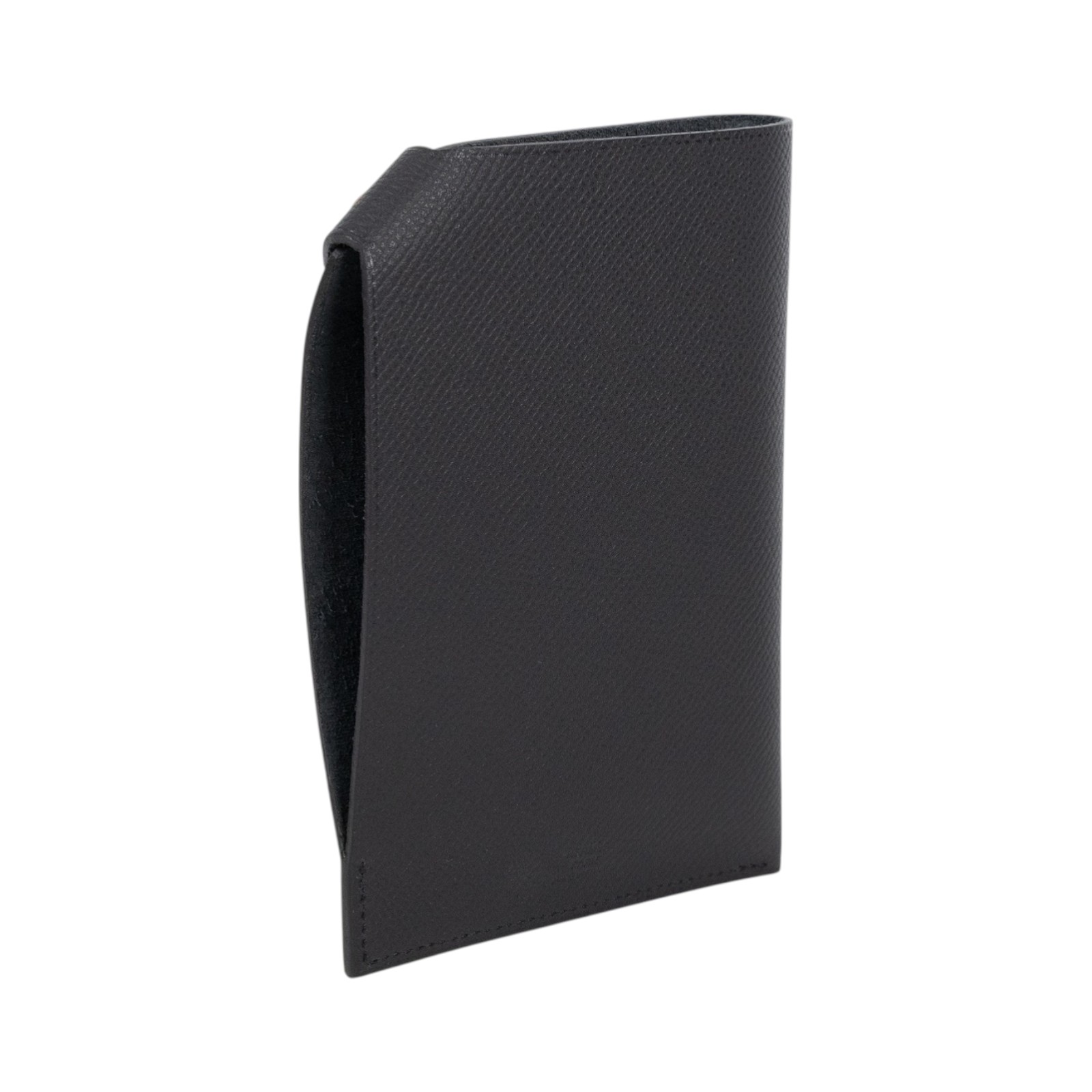 愛馬仕 Hermes Tarmac 護照夾 黑色 H078384CK89 /WFS  004 GX W刻 黑Tarmac護照套 原廠盒子