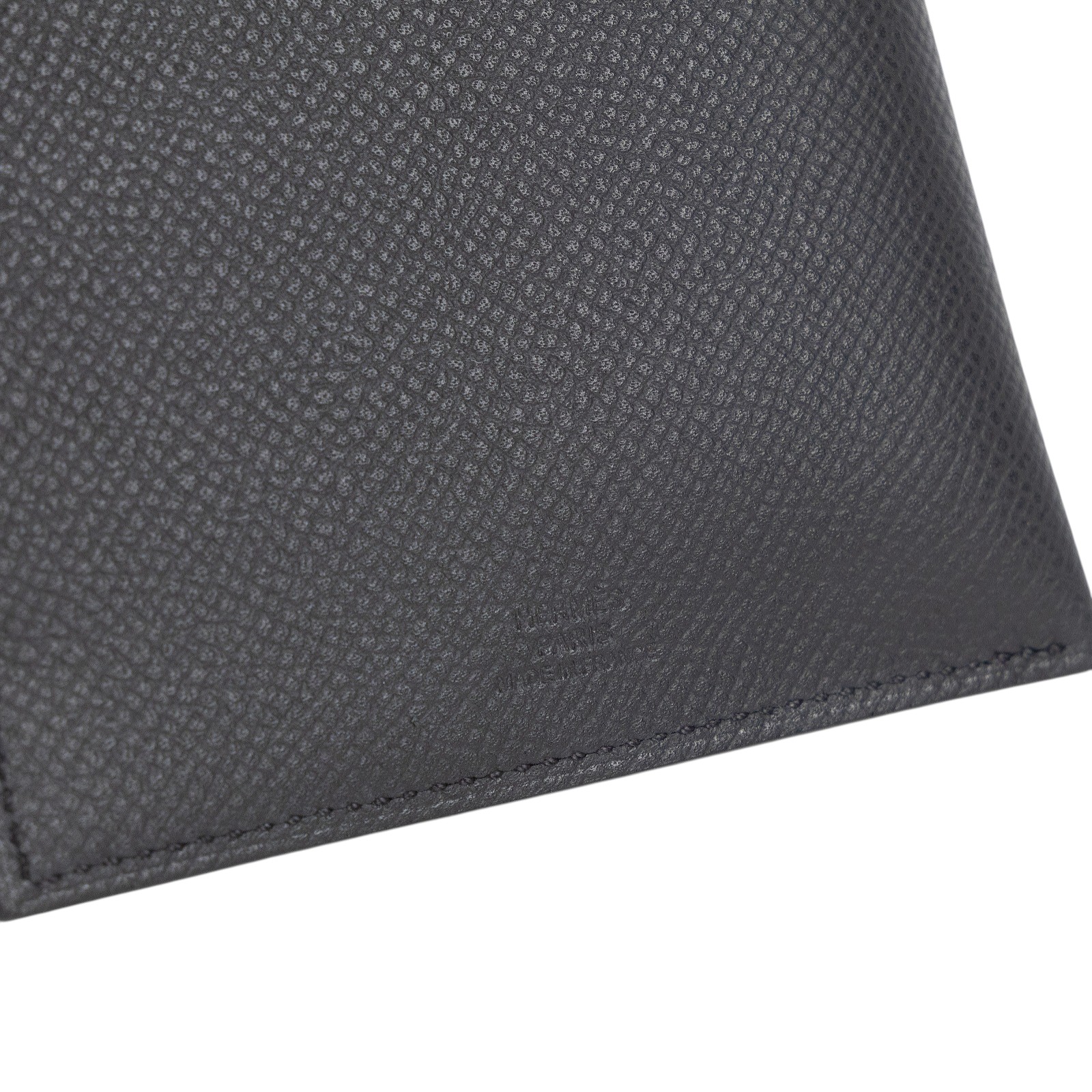 愛馬仕 Hermes Tarmac 護照夾 黑色 H078384CK89 /WFS  004 GX W刻 黑Tarmac護照套 原廠盒子