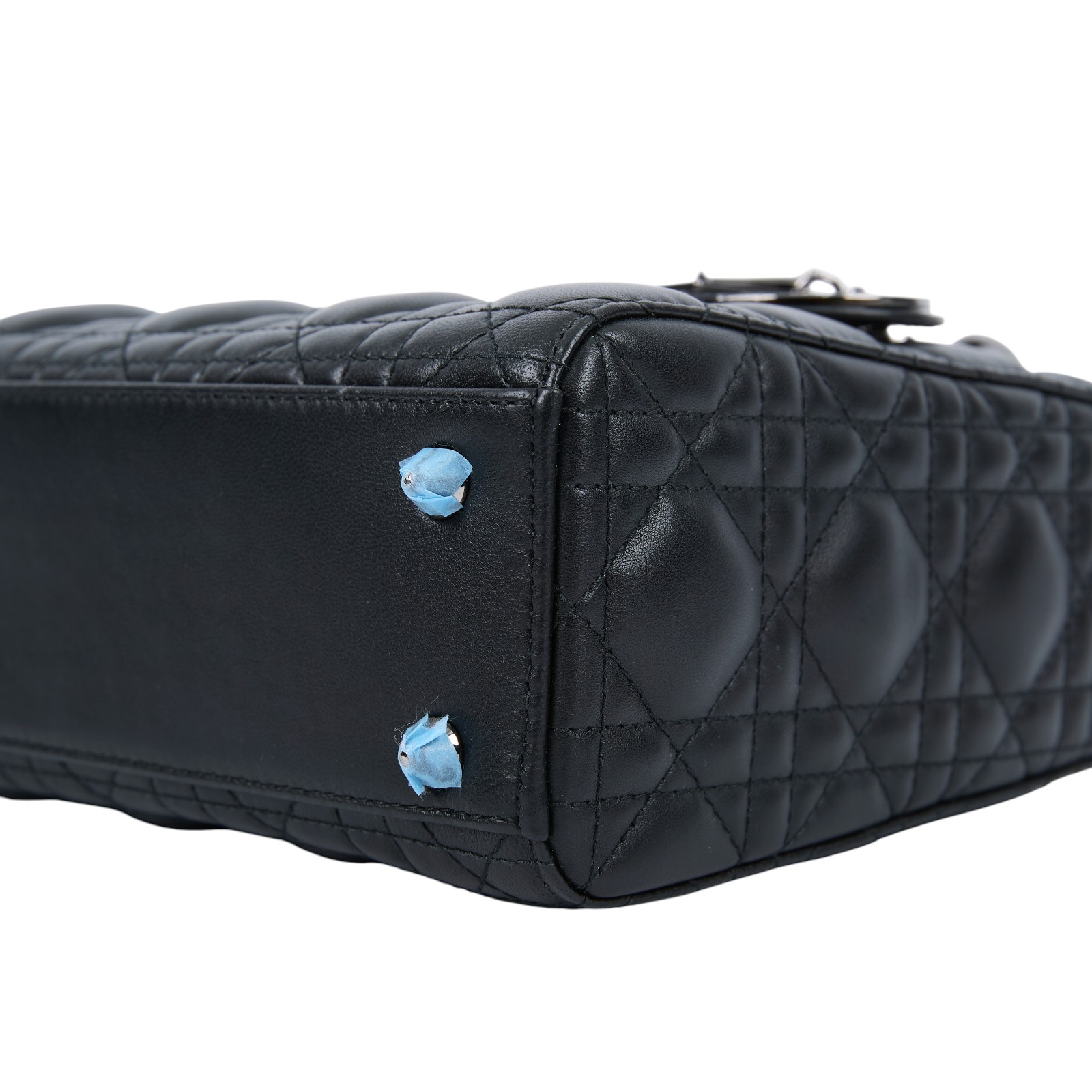 迪奧 CHRISTIAN DIOR Lady Dior My ABCDior 小型 肩背 手提包 羊皮 M0538BCAL  原廠盒子/防塵袋/購買證明/保證卡/背帶