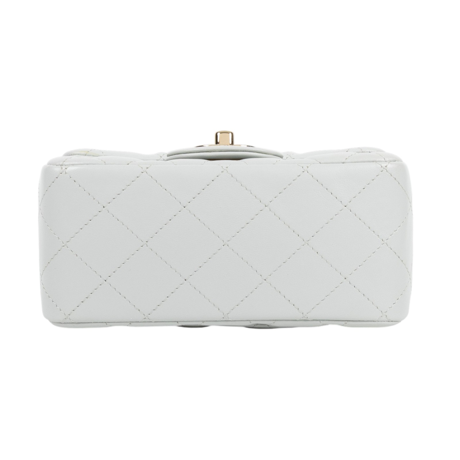 香奈兒 CHANEL CF 方形 迷你 口蓋包 A35200 晶片款 淡藍COCO17 防塵袋