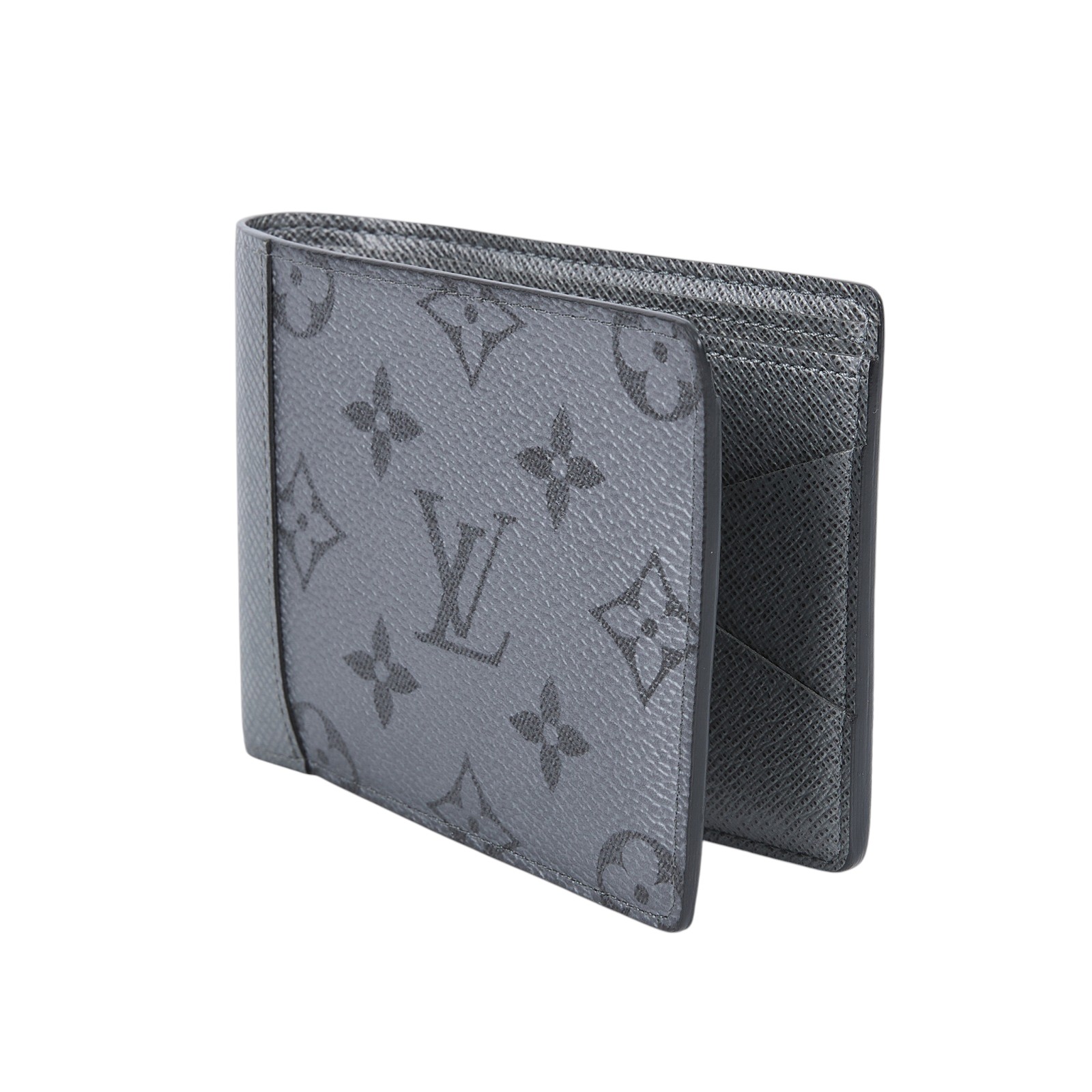 路易威登 LOUIS VUITTON Multiple 老花 錢包 短夾 M30843 晶片款 灰原花短夾 無附屬品