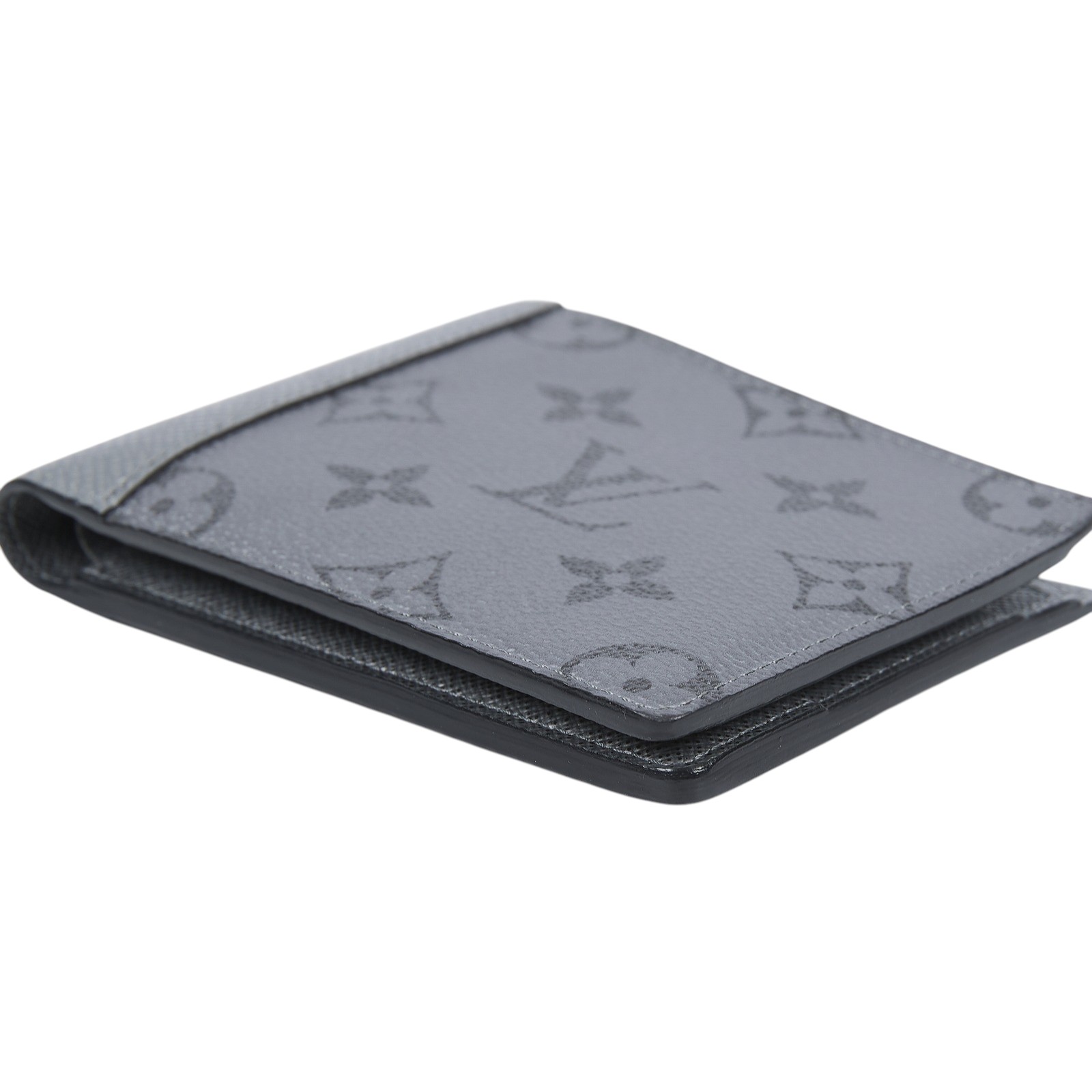 路易威登 LOUIS VUITTON Multiple 老花 錢包 短夾 M30843 晶片款 灰原花短夾 無附屬品