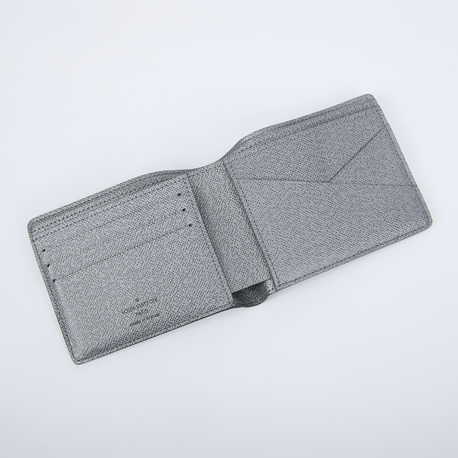 路易威登 LOUIS VUITTON Multiple 老花 錢包 短夾 M30843 晶片款 灰原花短夾 無附屬品