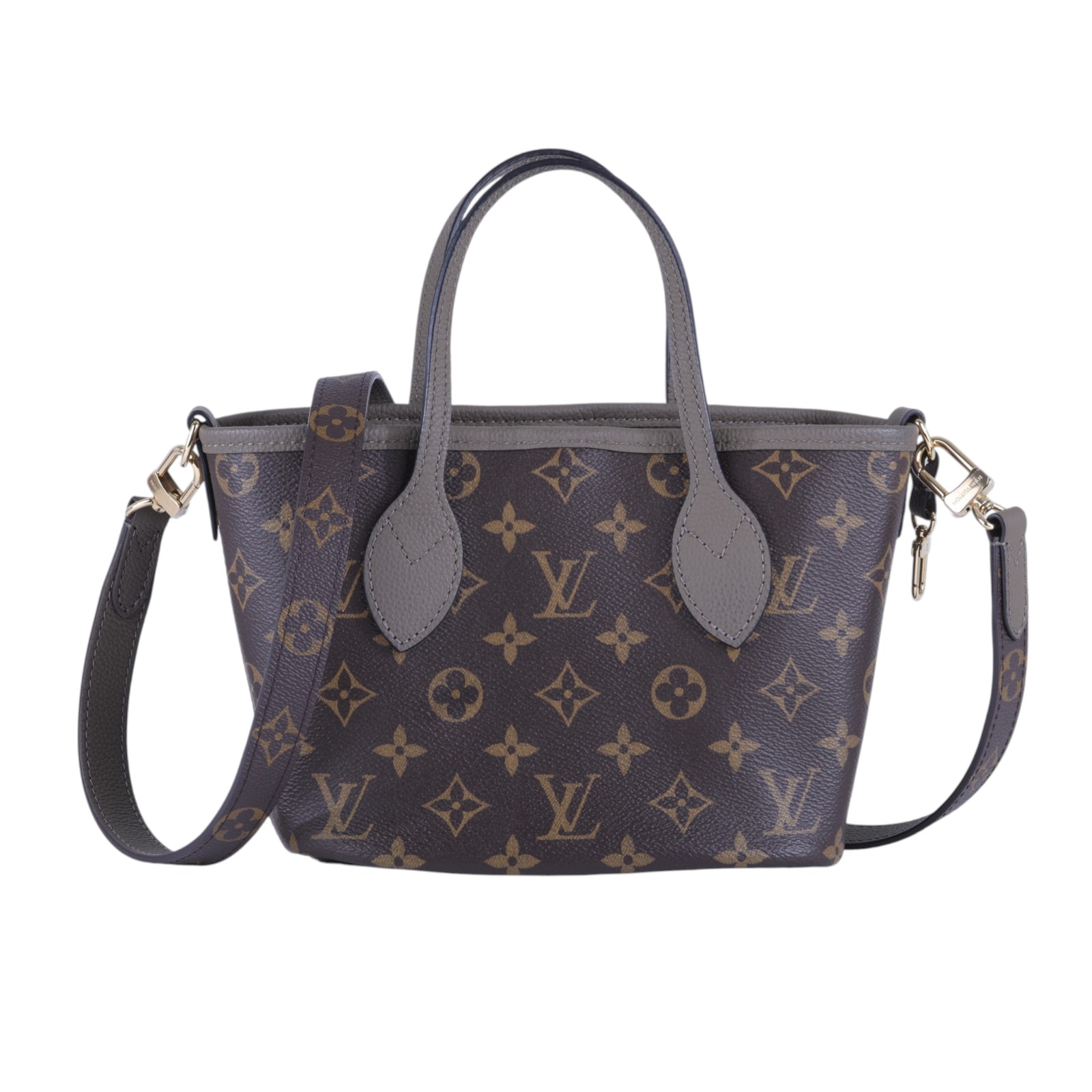 路易威登 LOUIS VUITTON Neverfull Bandoulière Inside Out BB 托特包 M28349 晶片款  原廠盒子/防塵袋/購買證明