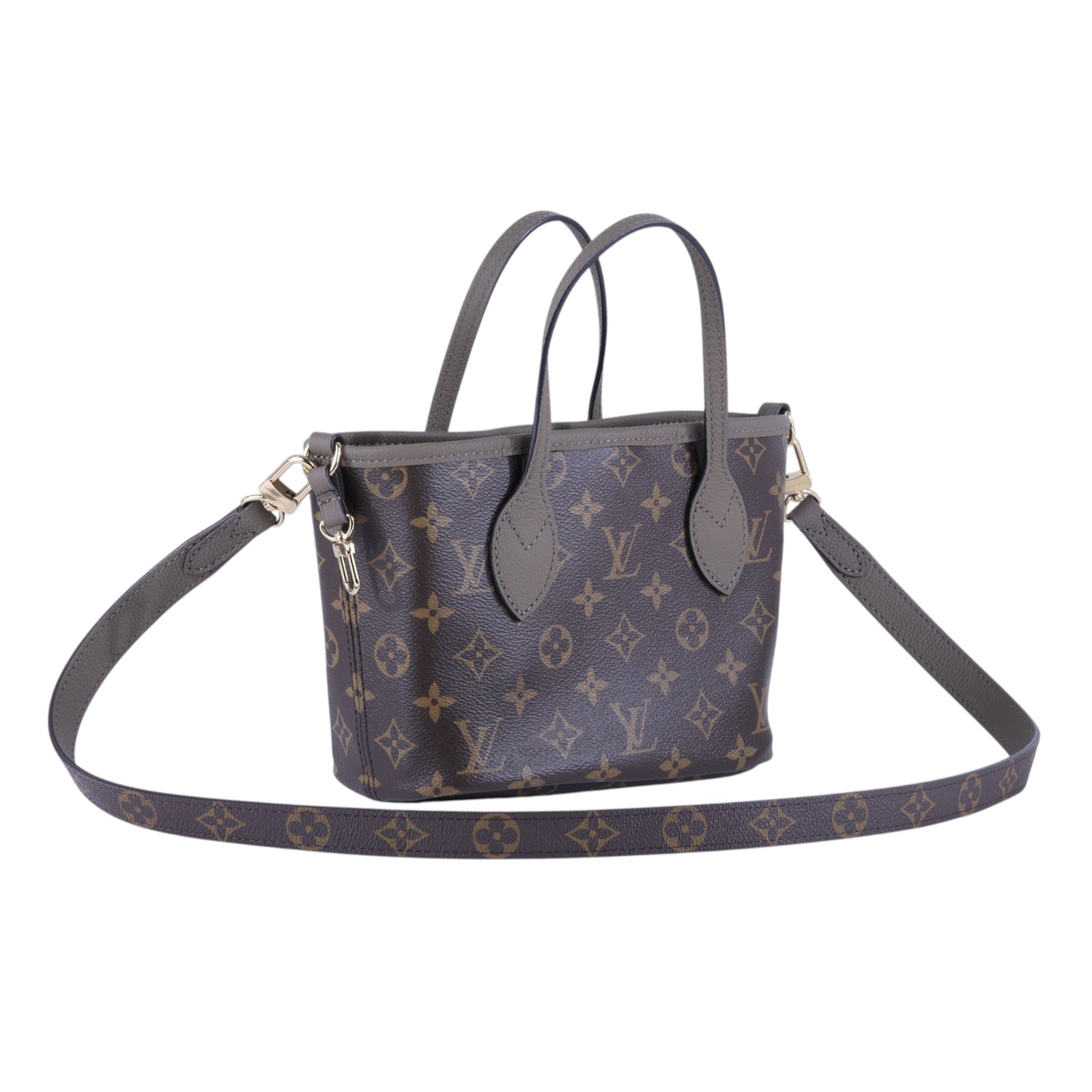 路易威登 LOUIS VUITTON Neverfull Bandoulière Inside Out BB 托特包 M28349 晶片款  原廠盒子/防塵袋/購買證明