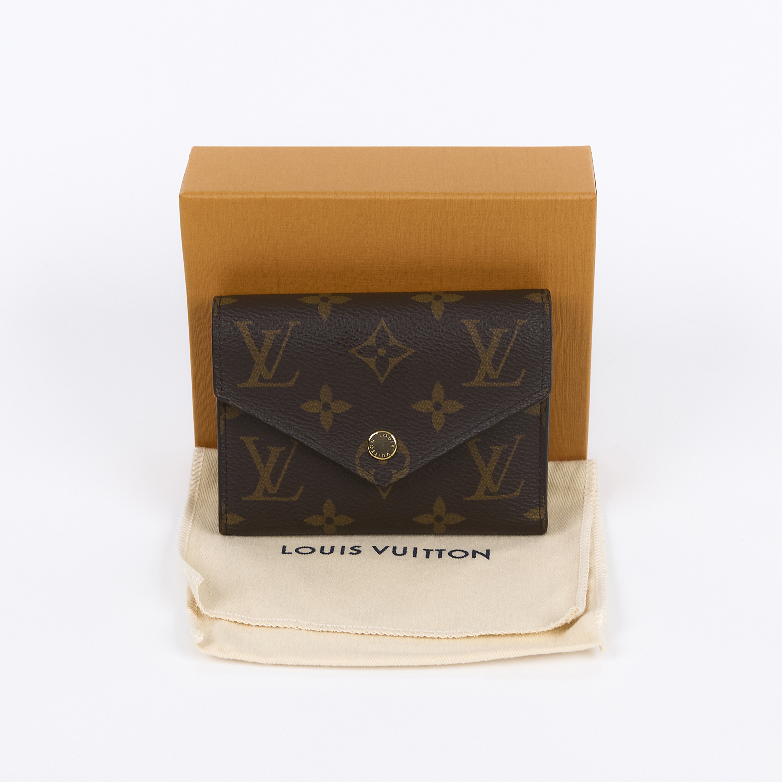 路易威登 LOUIS VUITTON Victorine 錢包 塗層帆布 Monogram M62472 晶片款  原廠盒子/防塵袋