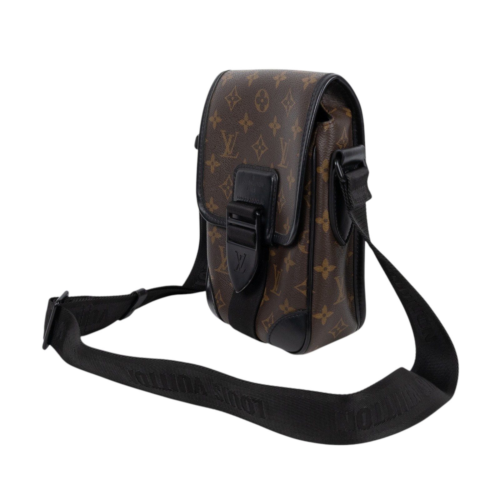 路易威登 LOUIS VUITTON ARCHY MESSENGER PM 肩背包 郵差包 M46442 晶片款  無附屬品