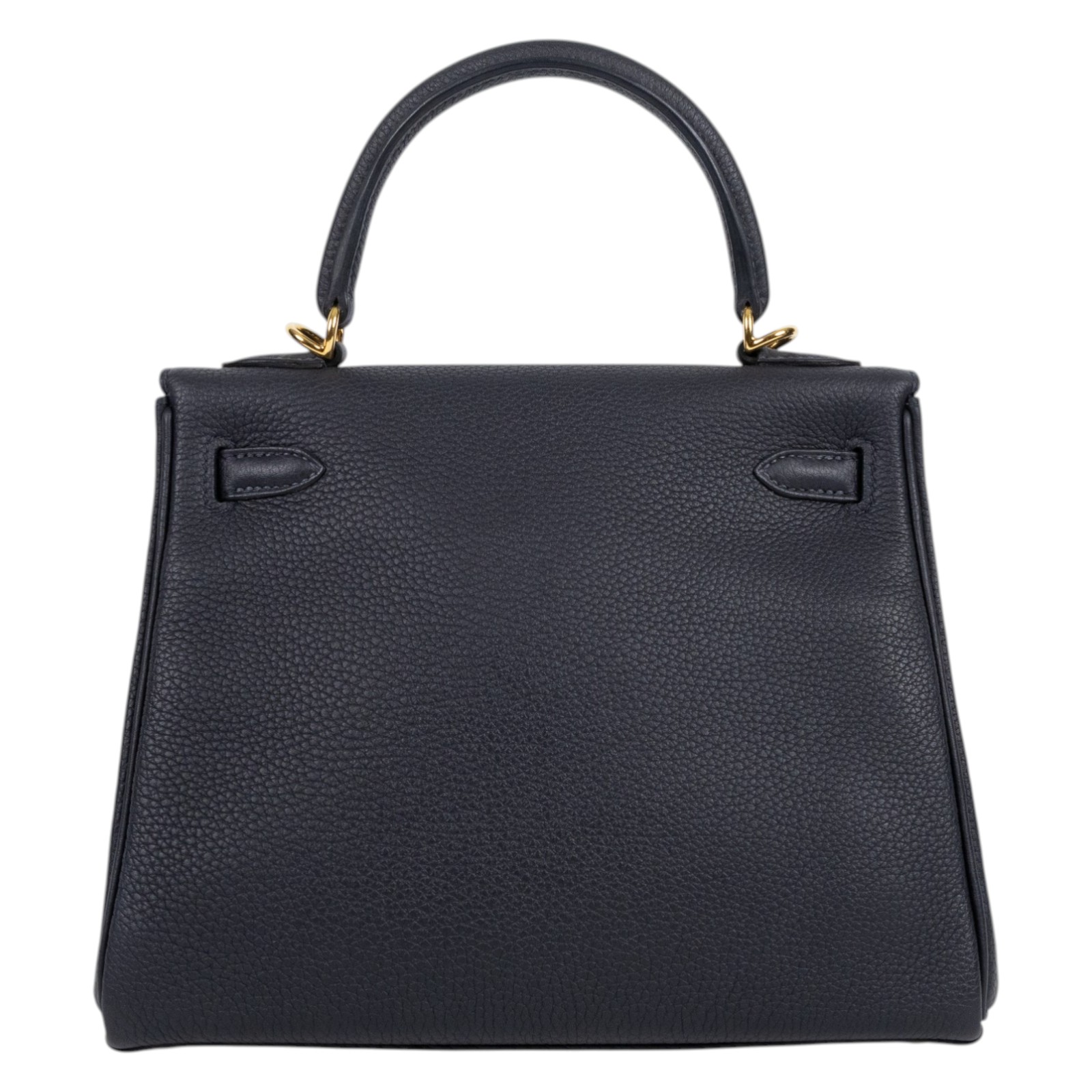 愛馬仕 Hermes Kelly II Sellier 凱莉包 25 金色五金 深海藍色 H084323CCAB /BHT784CH  原廠盒子/防塵袋/背帶2/鎖組/購買證明