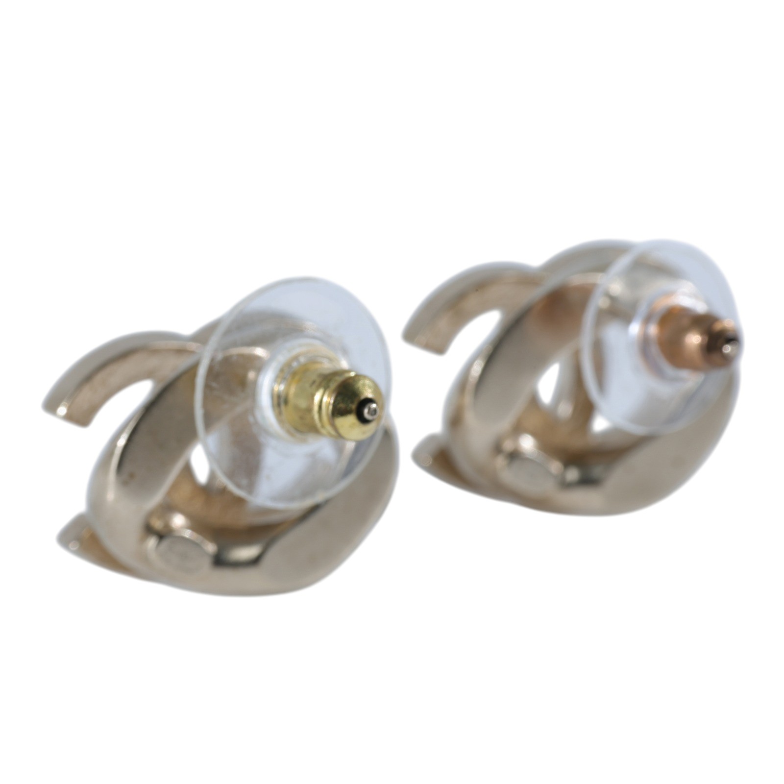 香奈兒 CHANEL CC LOGO 耳環 耳釘 A22S 水鑽雙C耳環 原廠盒子