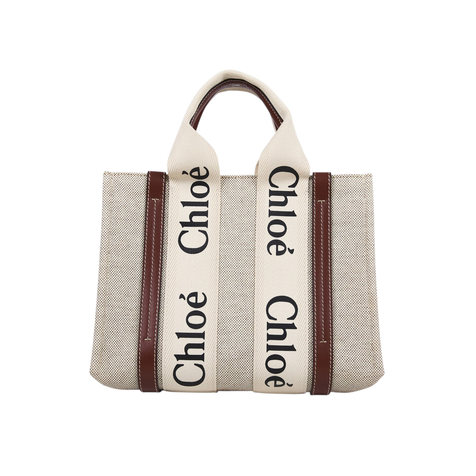 蔻依 CHLOE Woody Small 手提包 肩背包 托特包 CHC21WS397E6690U 棕WOODY SMALL 防塵袋/保證卡