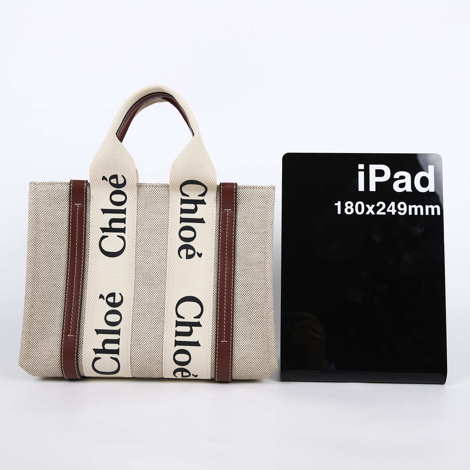 蔻依 CHLOE Woody Small 手提包 肩背包 托特包 CHC21WS397E6690U 棕WOODY SMALL 防塵袋/保證卡