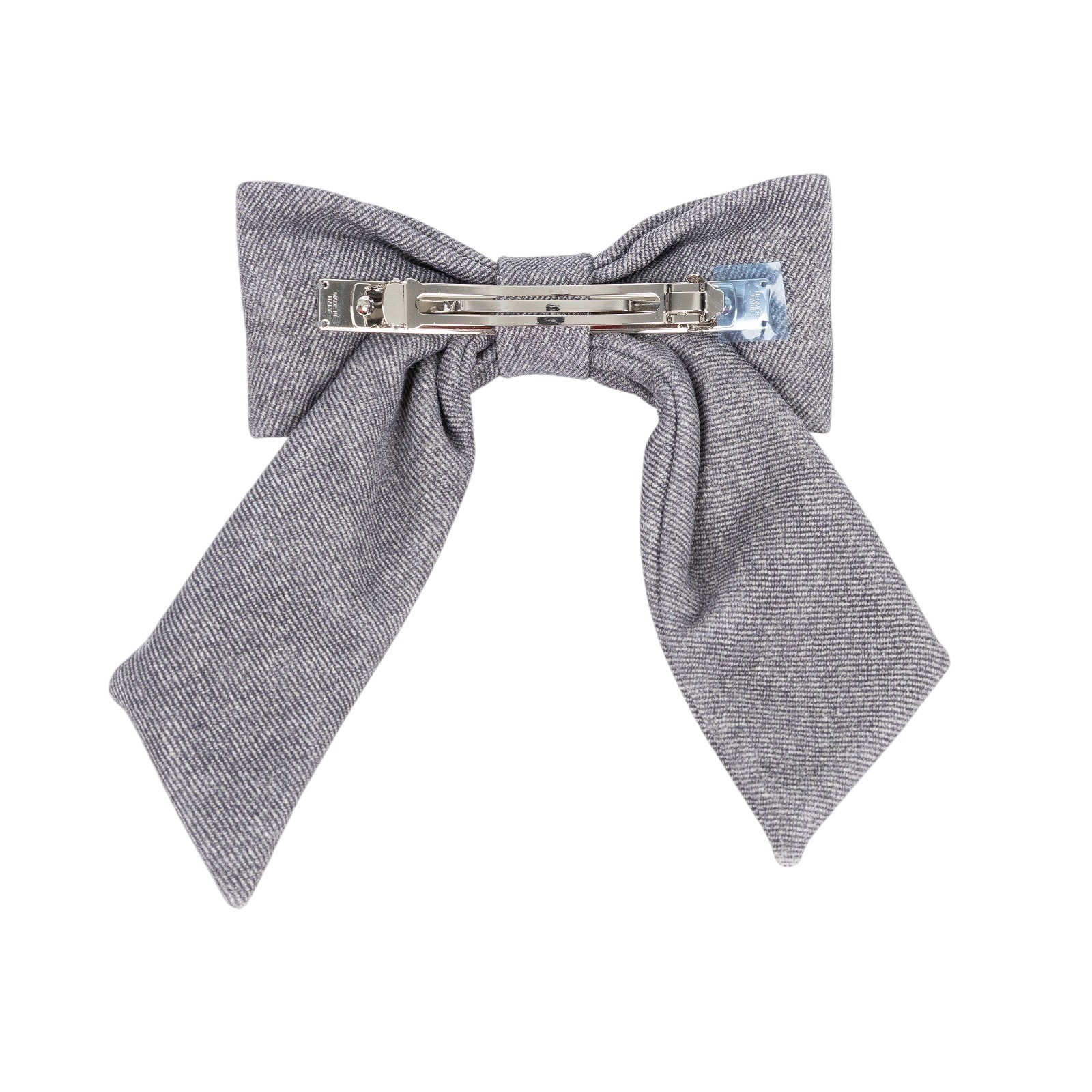 愛馬仕 Hermes Karma Twill 髮夾 黑色 H251025Gv02TU H251025G 02TU 黑KARMA TWILL髮夾 原廠盒子