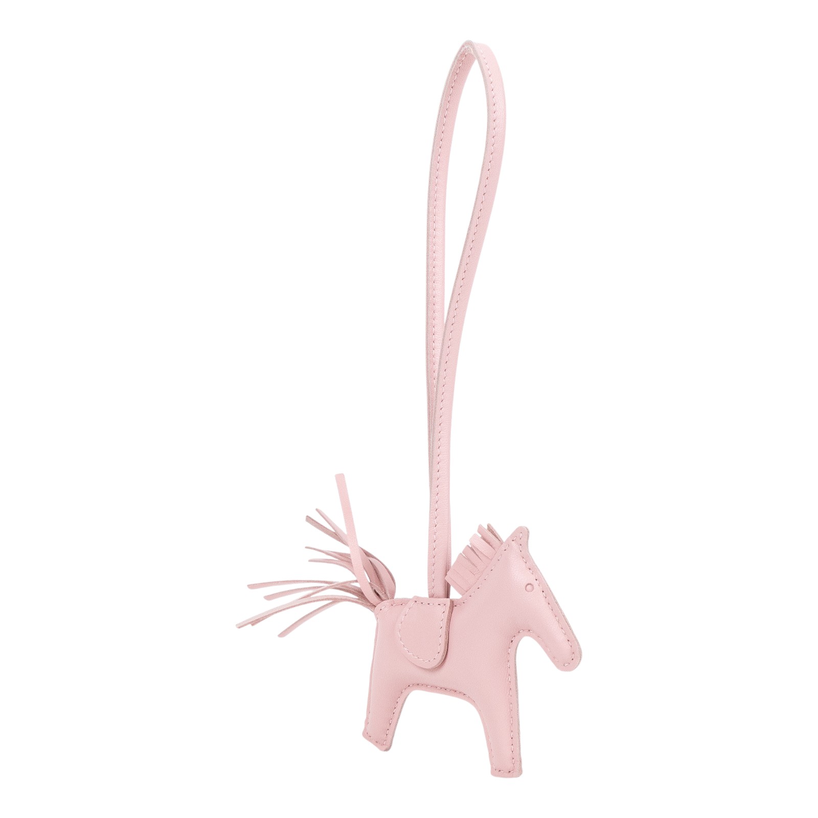 愛馬仕 Hermes Rodeo PM 飛馬 吊飾 RODEOPM /H064929CA W刻粉色小馬 PM 原廠盒子/購買證明影本