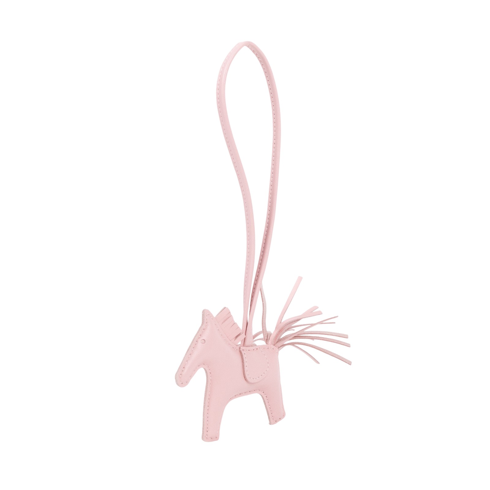 愛馬仕 Hermes Rodeo PM 飛馬 吊飾 RODEOPM /H064929CA W刻粉色小馬 PM 原廠盒子/購買證明影本