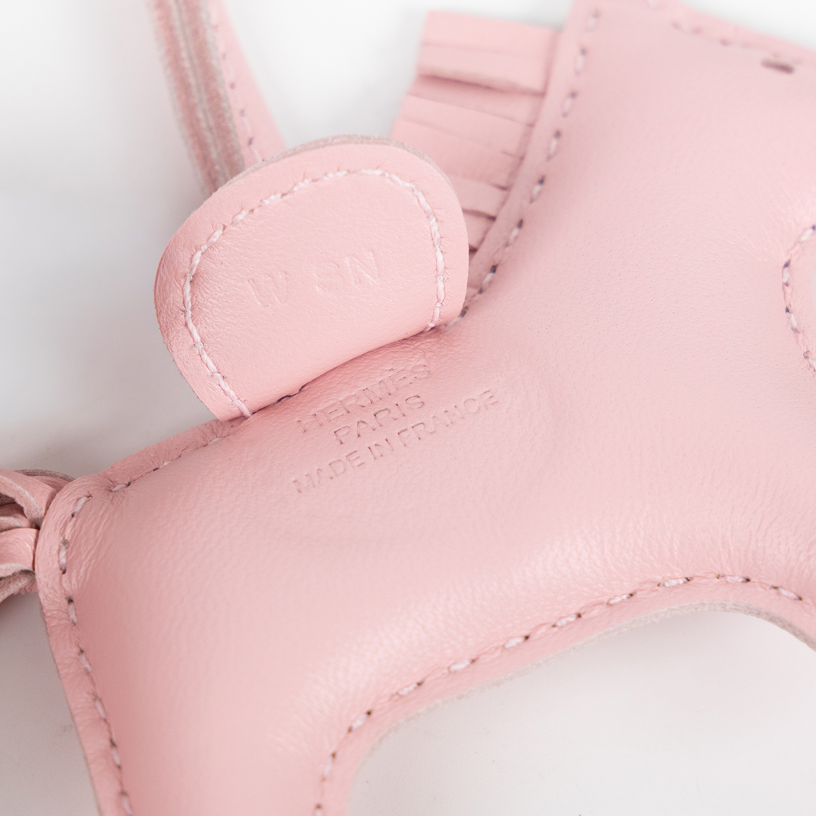 愛馬仕 Hermes Rodeo PM 飛馬 吊飾 RODEOPM /H064929CA W刻粉色小馬 PM 原廠盒子/購買證明影本