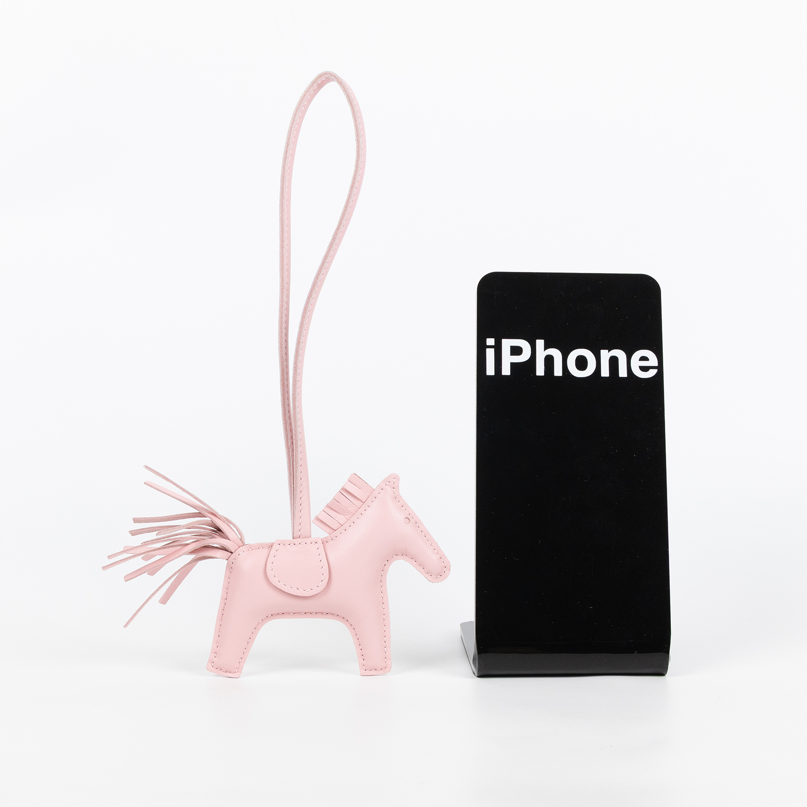 愛馬仕 Hermes Rodeo PM 飛馬 吊飾 RODEOPM /H064929CA W刻粉色小馬 PM 原廠盒子/購買證明影本