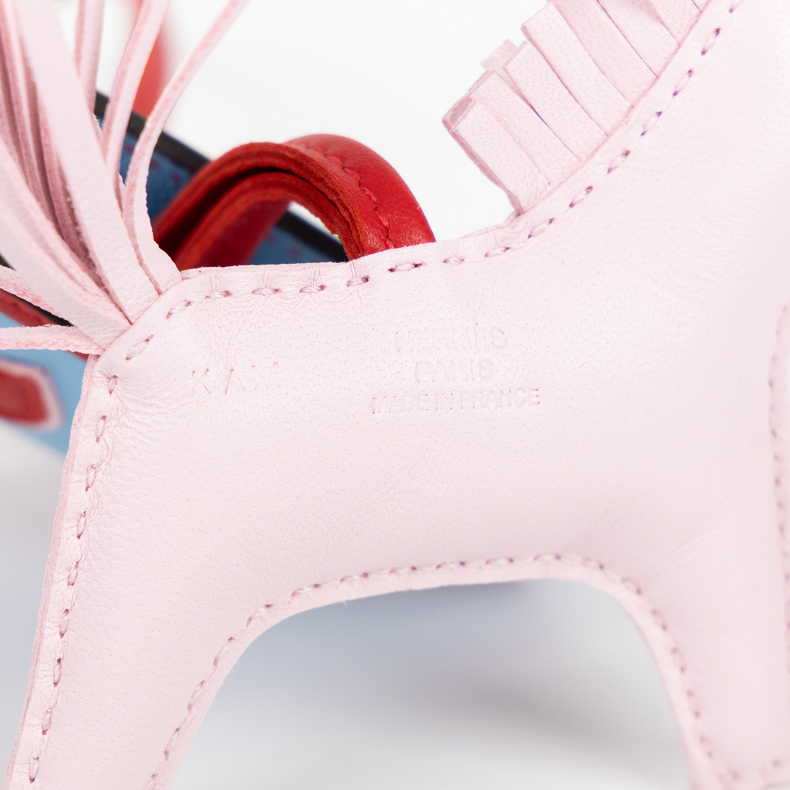 愛馬仕 Hermes Rodeo Robeo Coeur PM 飛馬 吊飾 戀愛粉 陽光紅 糖果藍 H086714CAAA /  原廠盒子