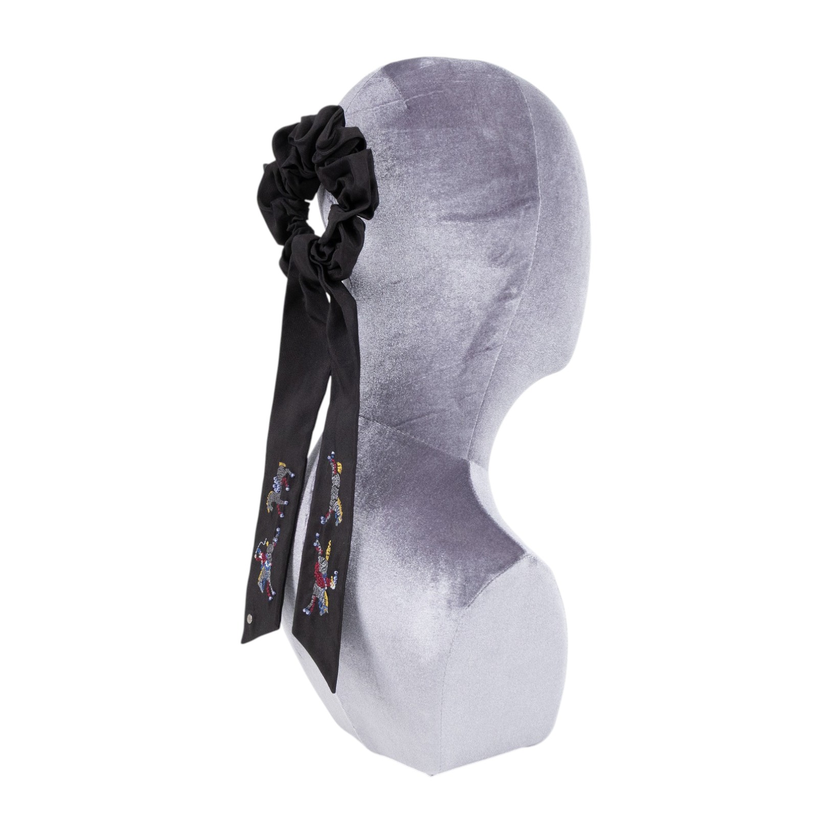 愛馬仕 Hermes Knight Parade scrunchie 髮圈 髮帶 H251046G 02TU   原廠盒子