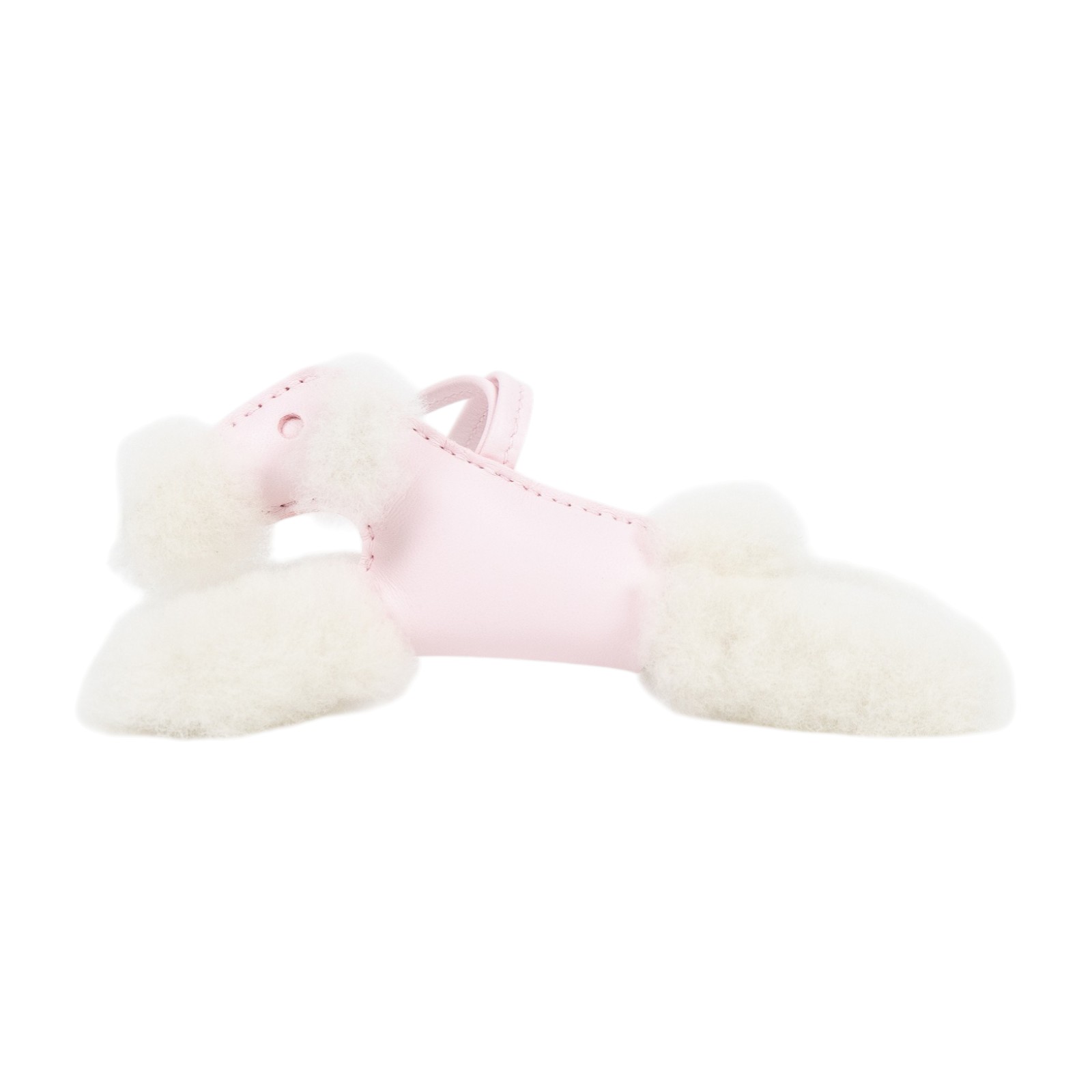 愛馬仕 Hermes Budy charm 吊飾 包掛 狐狸㹴犬 H083349CABQ / K刻M7戀愛粉白絨毛貴賓狗 budy 吊飾 原廠盒子/購買證明影本