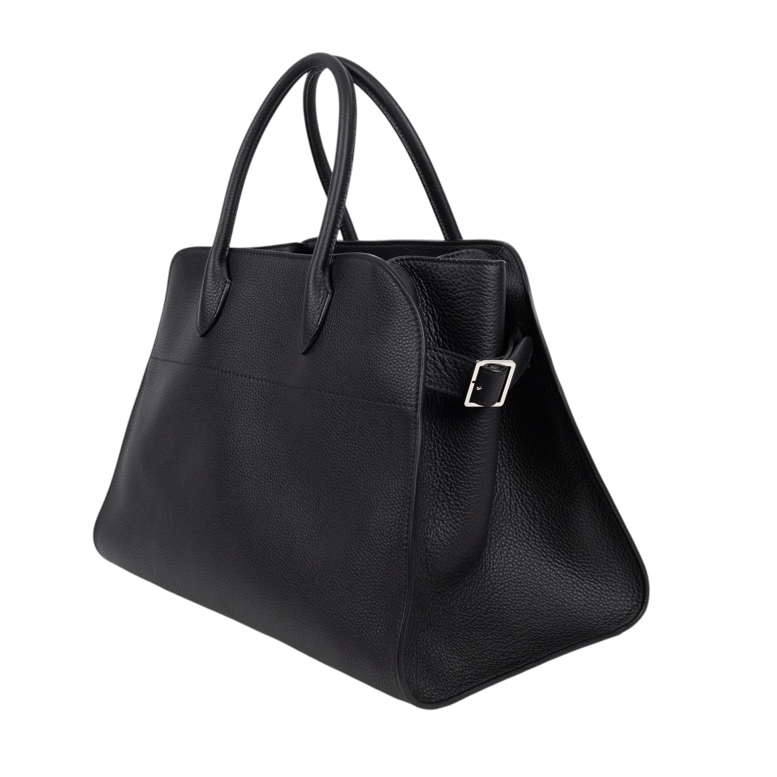 安靜奢華主義 THE ROW Soft Margaux 15 包 黑色 W1255L133BLPL 黑Soft Margaux 15 無附屬品