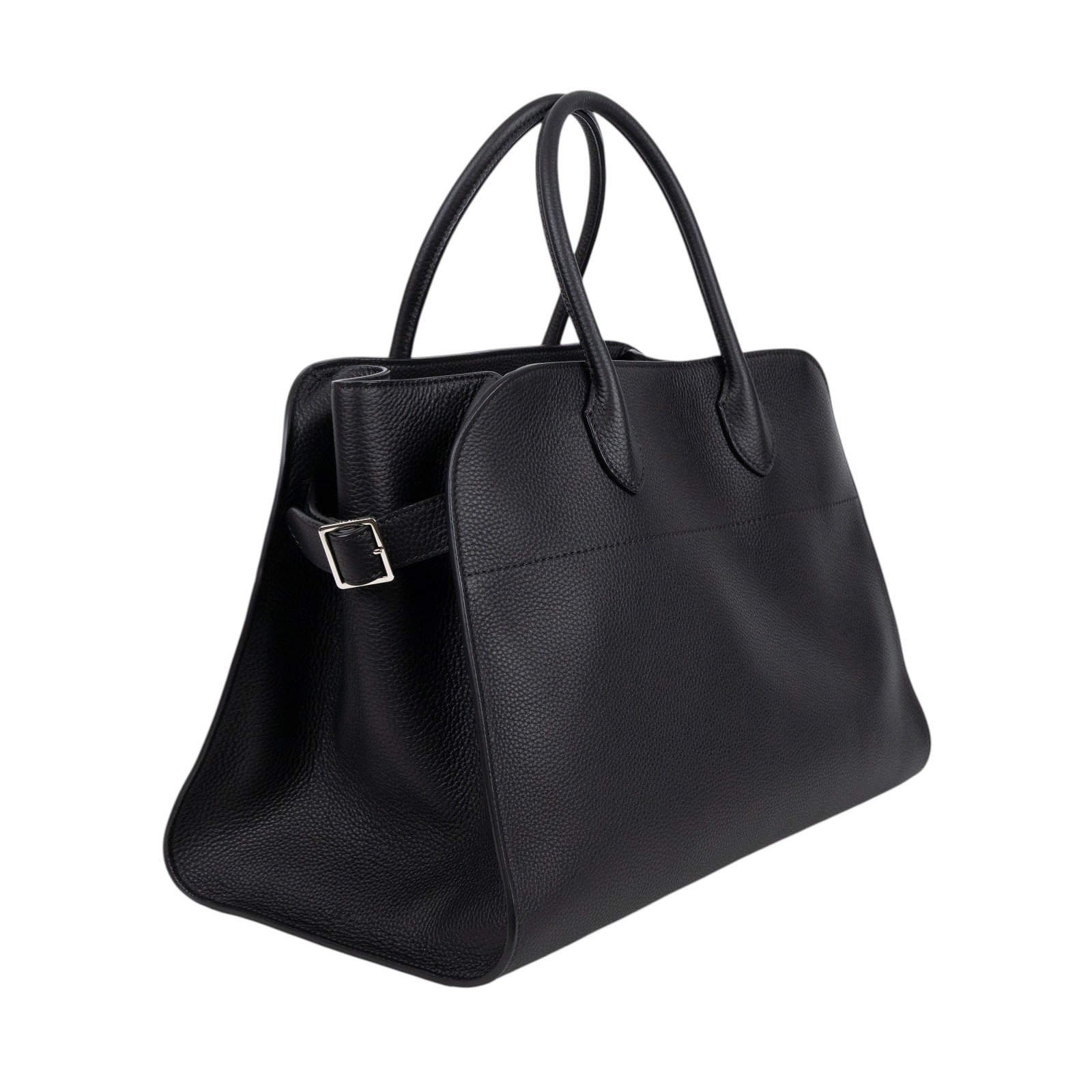 安靜奢華主義 THE ROW Soft Margaux 15 包 黑色 W1255L133BLPL 黑Soft Margaux 15 無附屬品