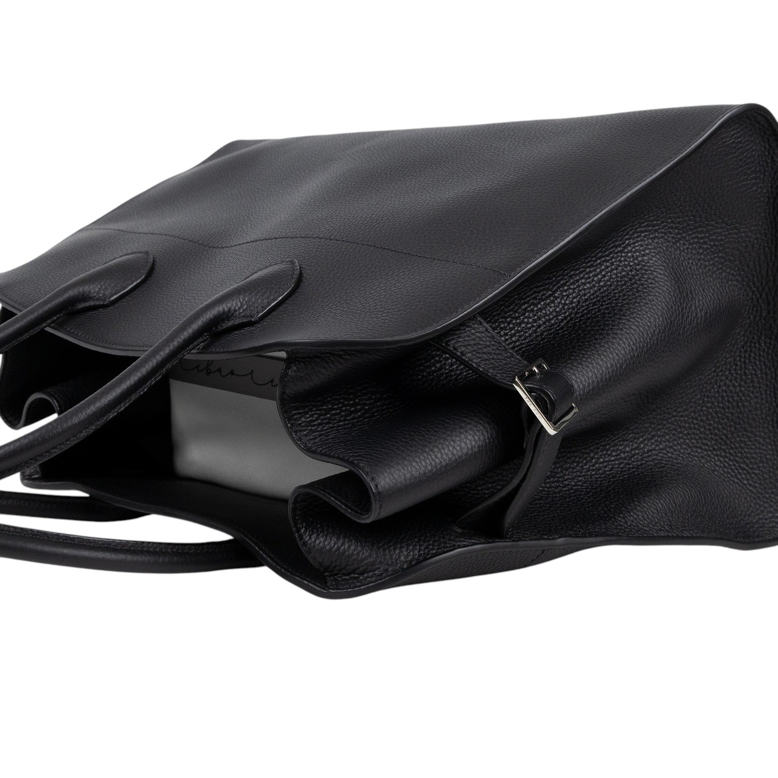 安靜奢華主義 THE ROW Soft Margaux 15 包 黑色 W1255L133BLPL 黑Soft Margaux 15 無附屬品