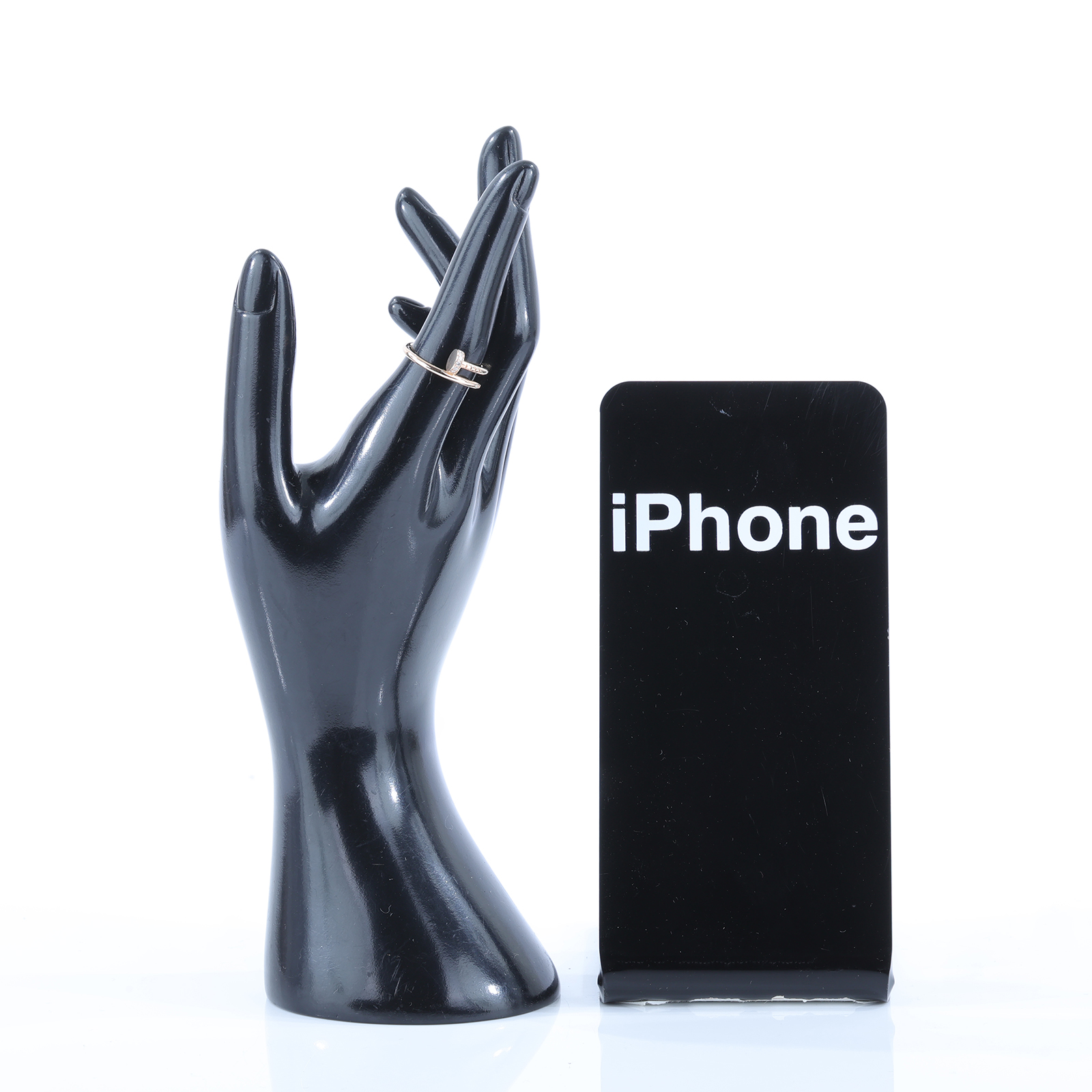 卡地亞 CARTIER Juste un Clou 戒指 B4094854 K18RG帶鑽釘子戒指小型款 原廠盒子