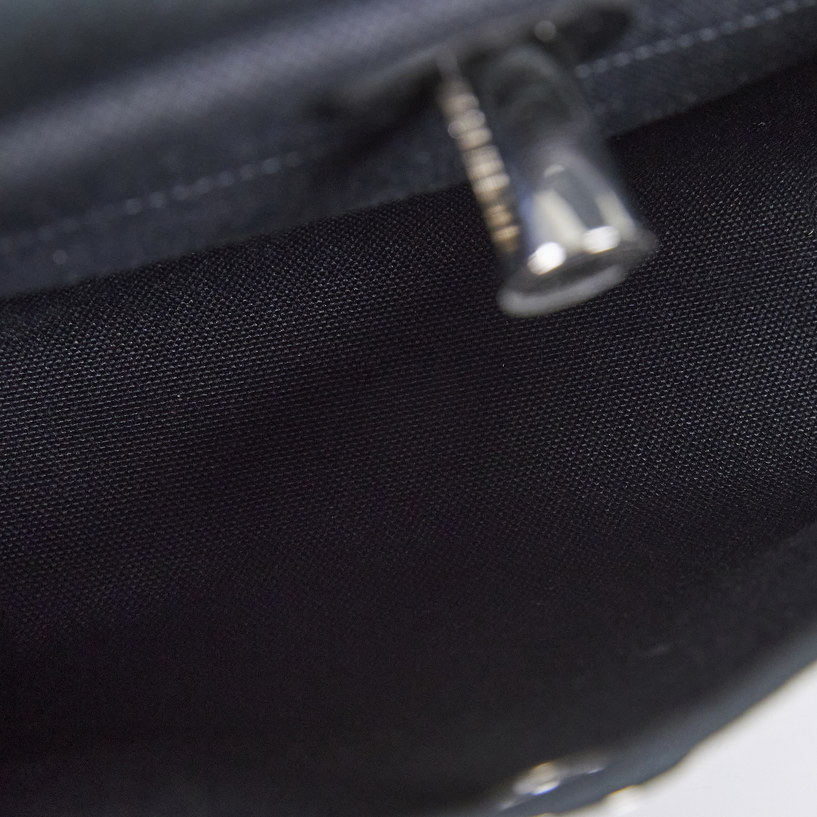 愛馬仕 Hermes Herbag Zip 20 HER20 W刻 黑銀扣帆布HER BAG 20 原廠盒子/防塵袋