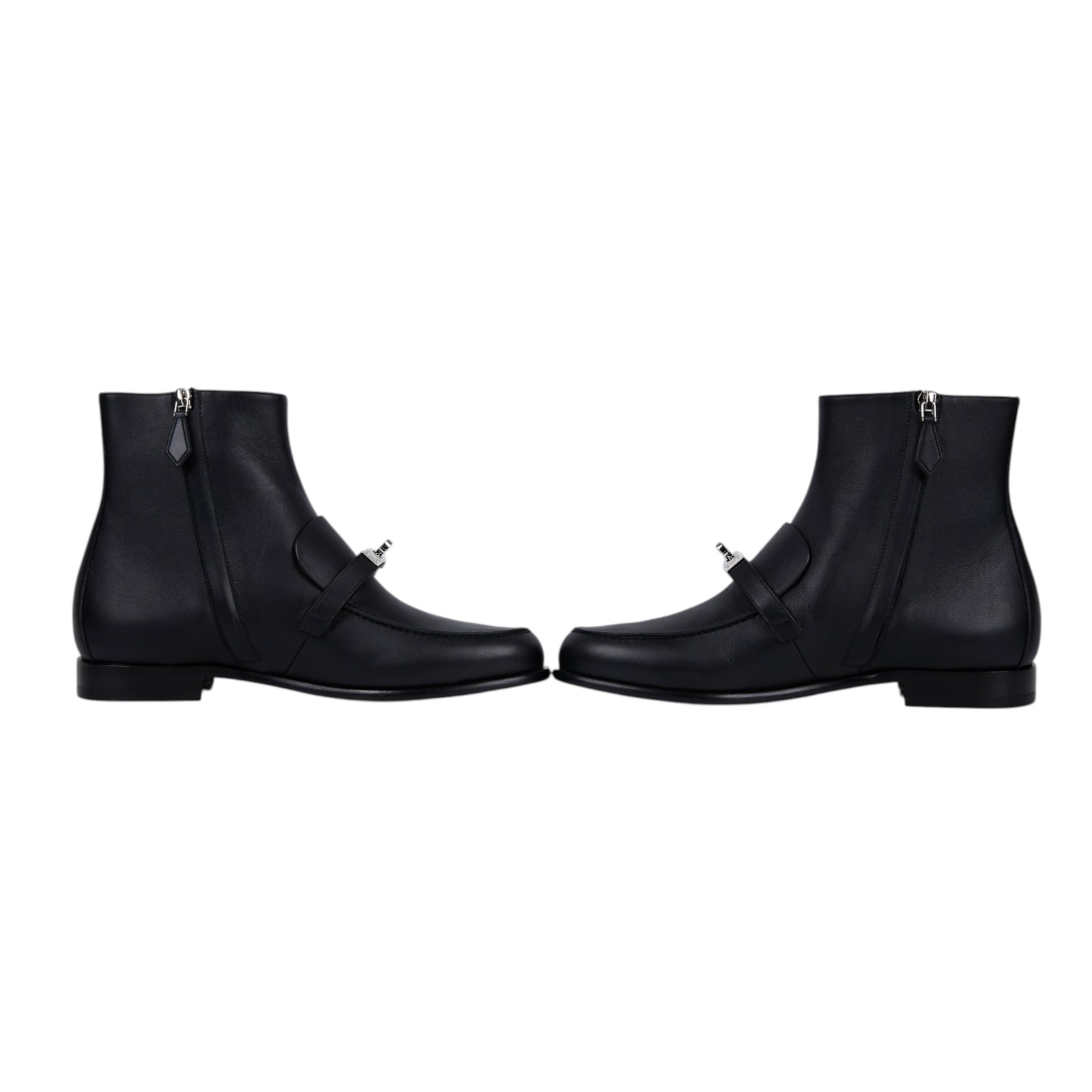 愛馬仕 Hermes Kelsy 踝靴 黑色 H251005Zv02400 /BN2251005Z2412/#40 黑Kelsy踝靴 原廠盒子/防塵袋