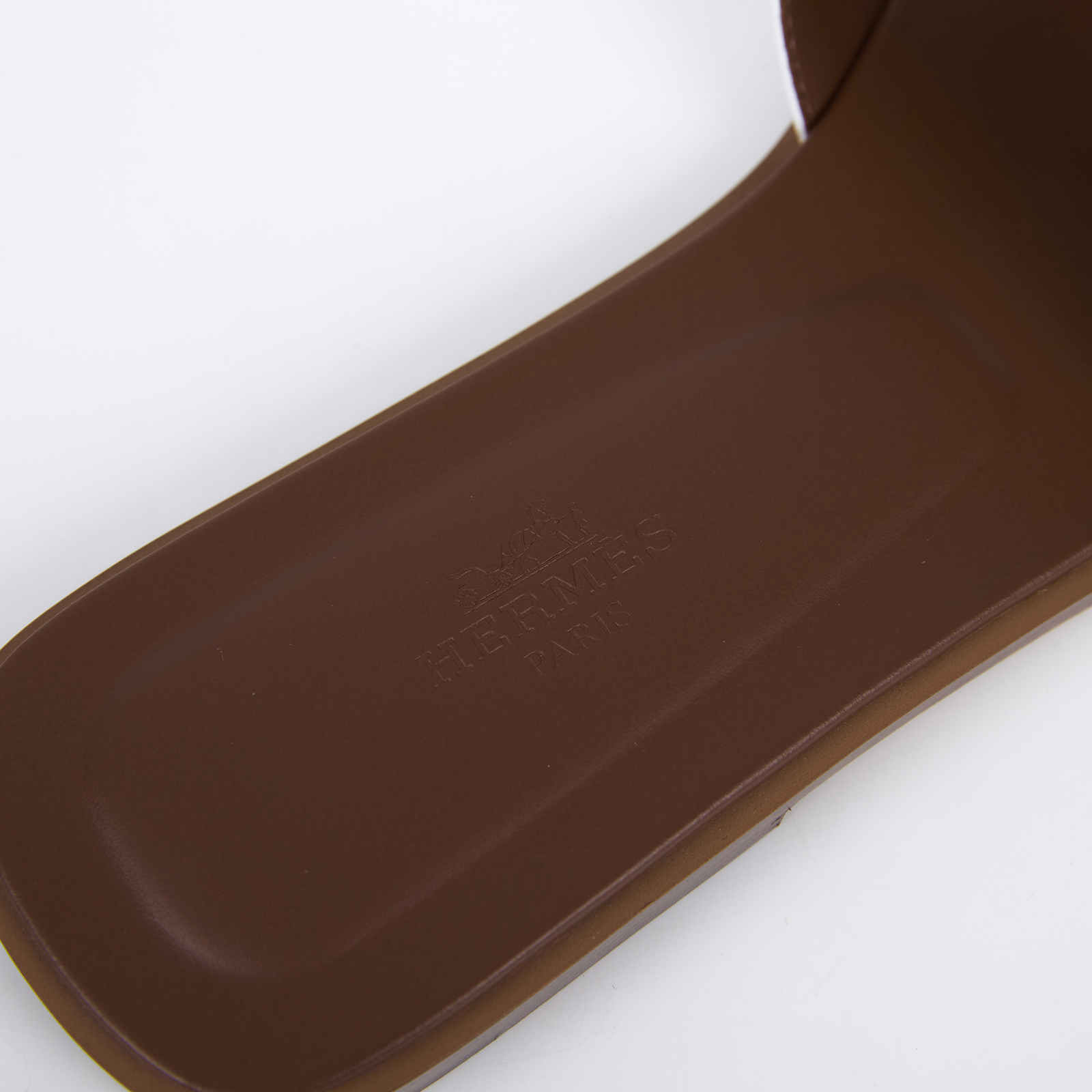 愛馬仕 Hermes Oran 涼鞋 白色 H242142Zv90390 /PE242142Z 2406/#39  原廠盒子/防塵袋/購買證明影本