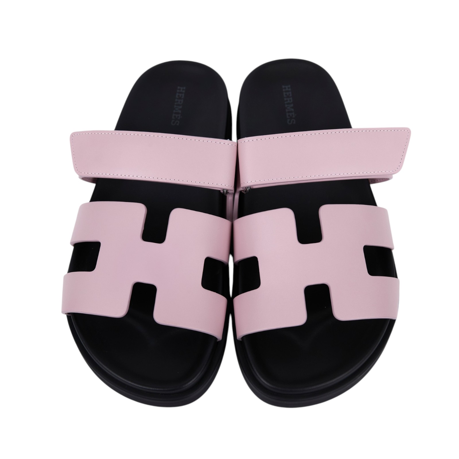 愛馬仕 Hermes Chypre 涼鞋 玫瑰粉 H222299ZCG385 /FR1 222299Z385 2407/#38.5  原廠盒子/防塵袋/購買證明影本