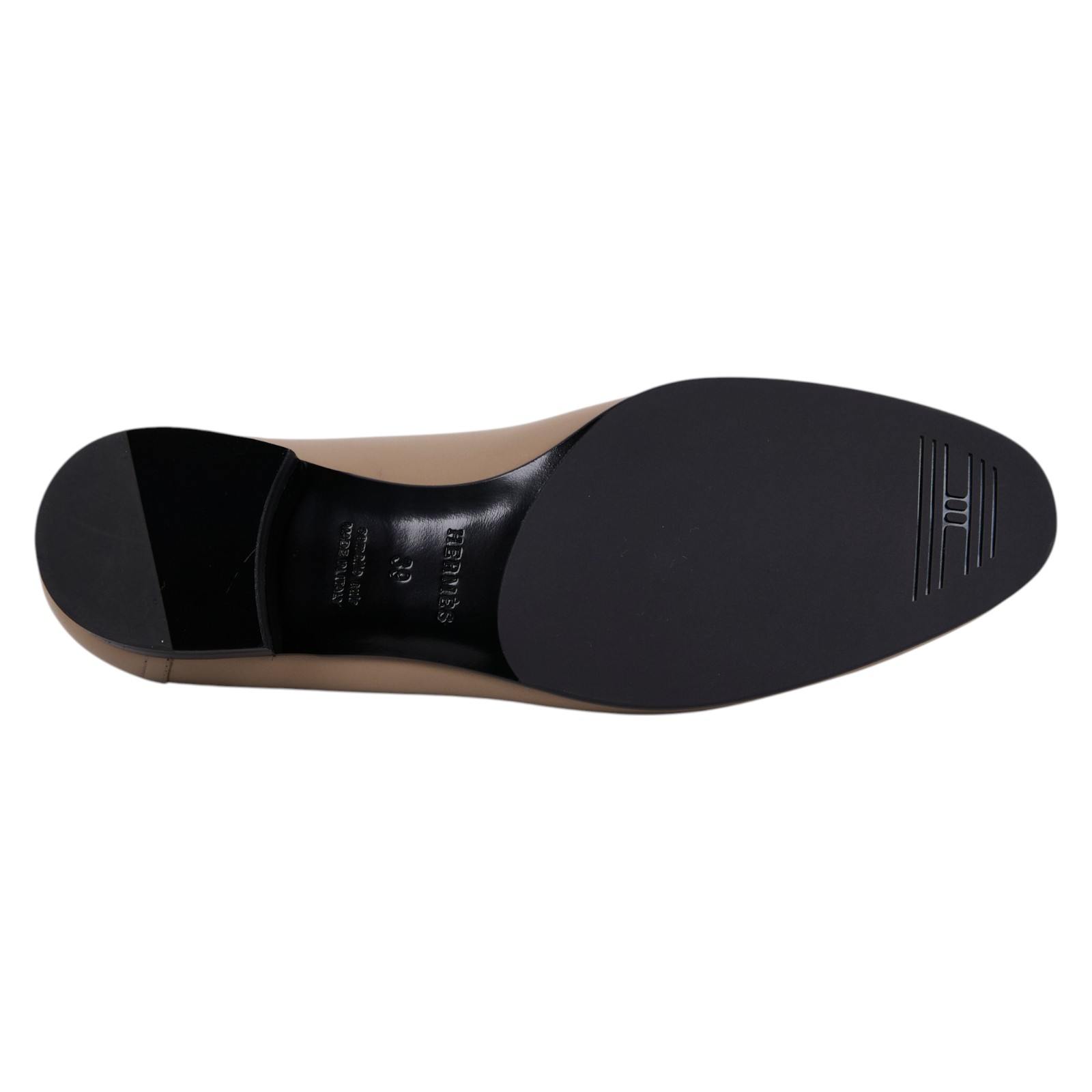 愛馬仕 Hermes Royal 樂福鞋  /MB221270Z2405/#39 米金Royal樂福鞋 原廠盒子/防塵袋