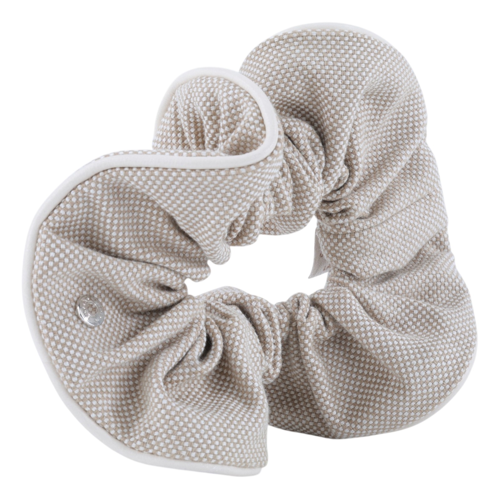 愛馬仕 Hermes Claudia Plein Air 髮圈 沙丘色 奶油色 H241029GvDETU H241029G DETU  原廠盒子