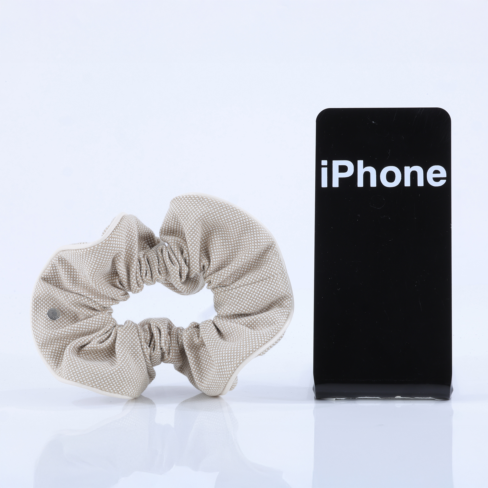 愛馬仕 Hermes Claudia Plein Air 髮圈 沙丘色 奶油色 H241029GvDETU H241029G DETU  原廠盒子