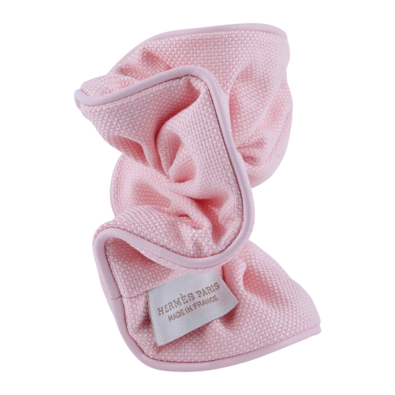 愛馬仕 Hermes Claudia Plein Air 髮圈 淺玫瑰色 玫瑰櫻花 H241029GvRCTU H241029G RCTU  原廠盒子