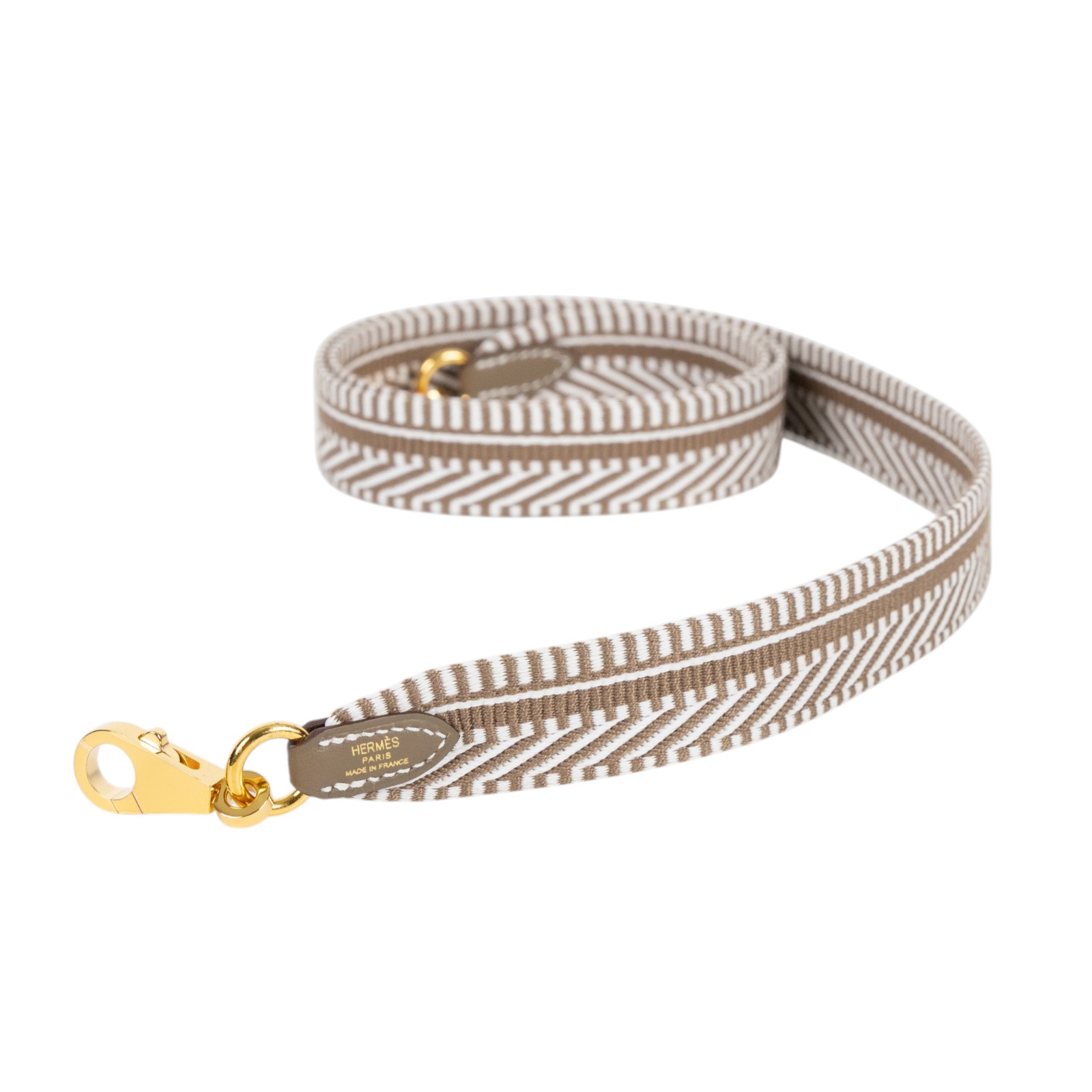 愛馬仕 Hermes Sangle Cavale 25 mm 肩帶 淡灰色 大象灰 H073650CCAS105 /WSA  原廠盒子/防塵袋/購買證明影本