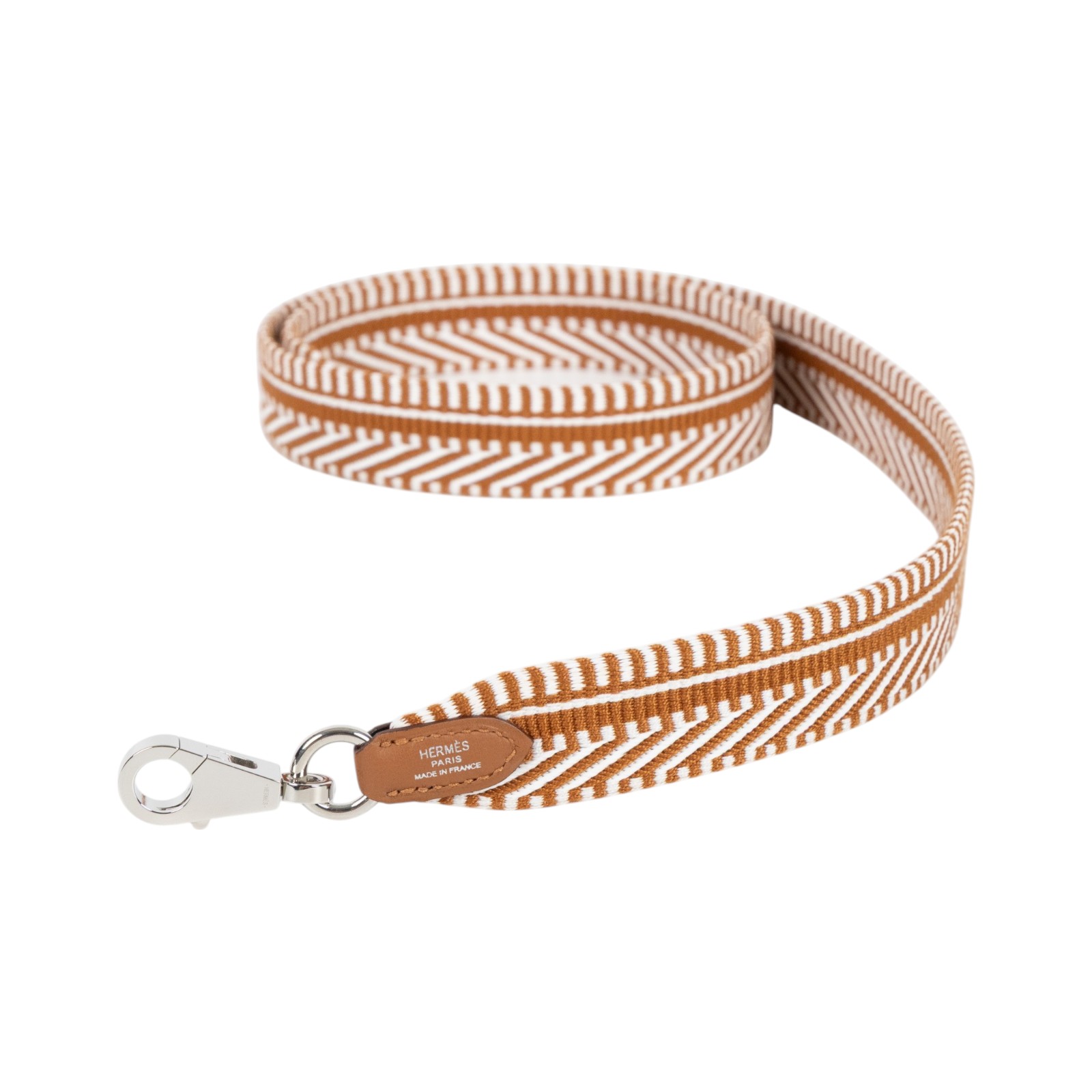 愛馬仕 Hermes Sangle Cavale 25 mm 肩帶 淺米色 米色 金棕色 H073650CKAA085 /WSA  原廠盒子/防塵袋/購買證明影本