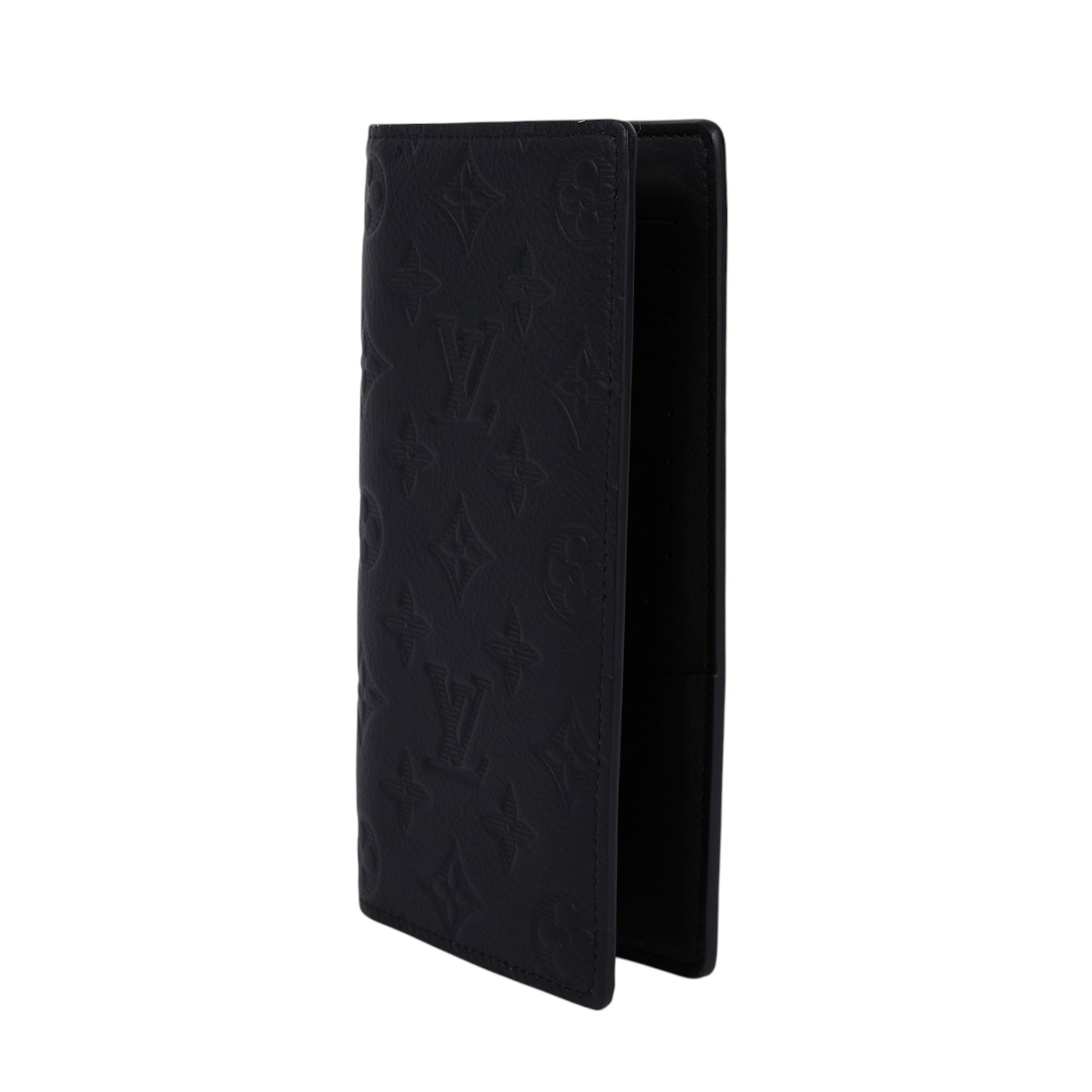 路易威登 LOUIS VUITTON Brazza 錢包 長夾 小牛皮 M62900 晶片款 黑壓紋Brazza長夾 原廠盒子/防塵袋/購買證明