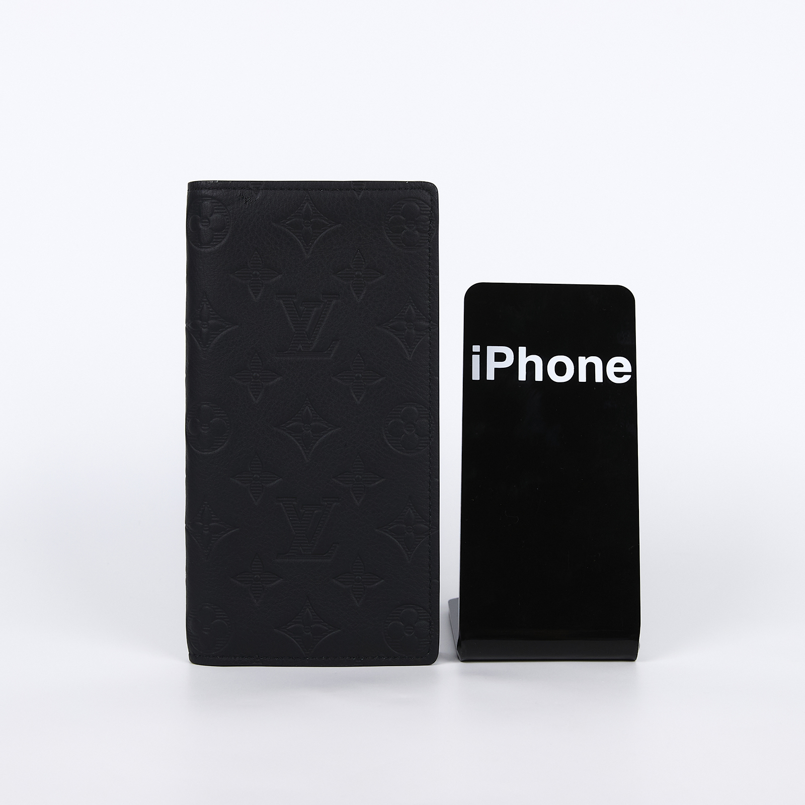 路易威登 LOUIS VUITTON Brazza 錢包 長夾 小牛皮 M62900 晶片款 黑壓紋Brazza長夾 原廠盒子/防塵袋/購買證明