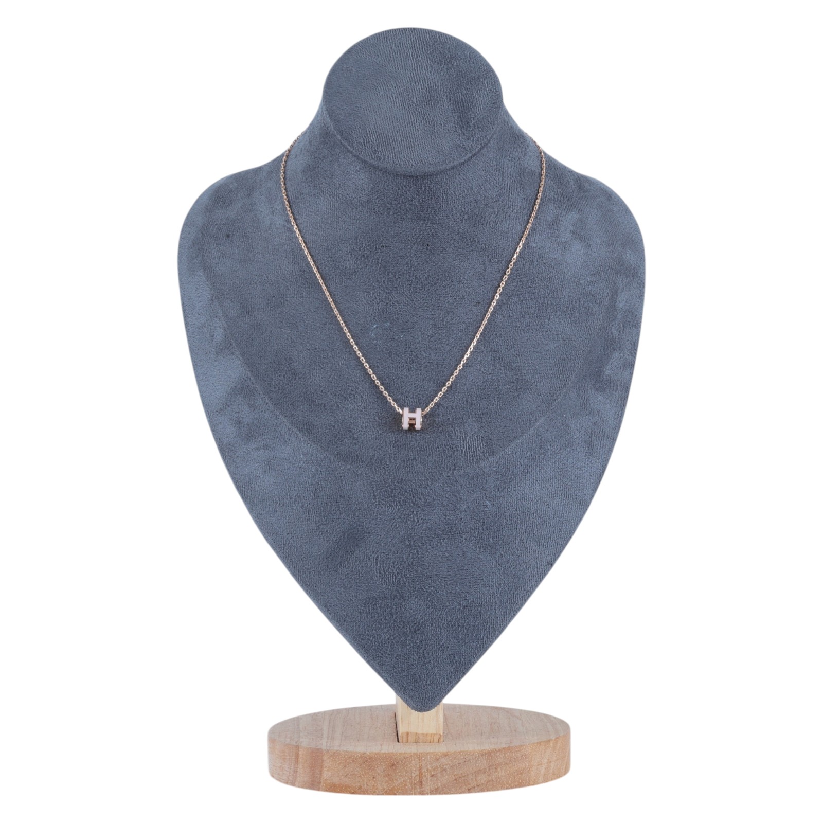 愛馬仕 Hermes Mini Pop H 墜飾 POPHPMINI  粉MINI POP H項鍊 原廠盒子/內襯