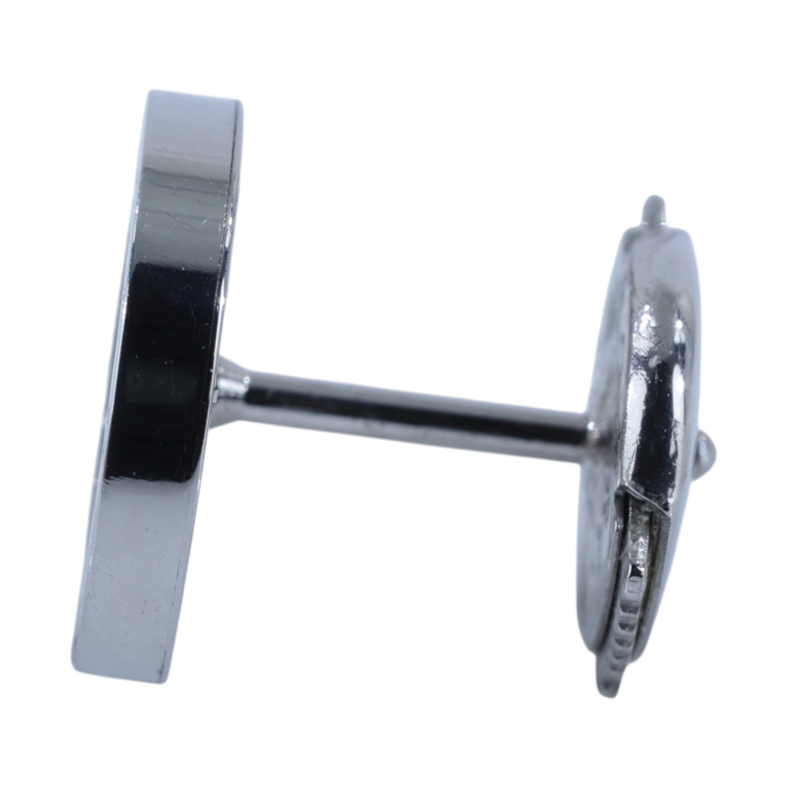 寶格麗 BVLGARI 單邊耳環 耳釘 356121 K18WG黑瑪瑙單邊耳環 原廠盒子/保書