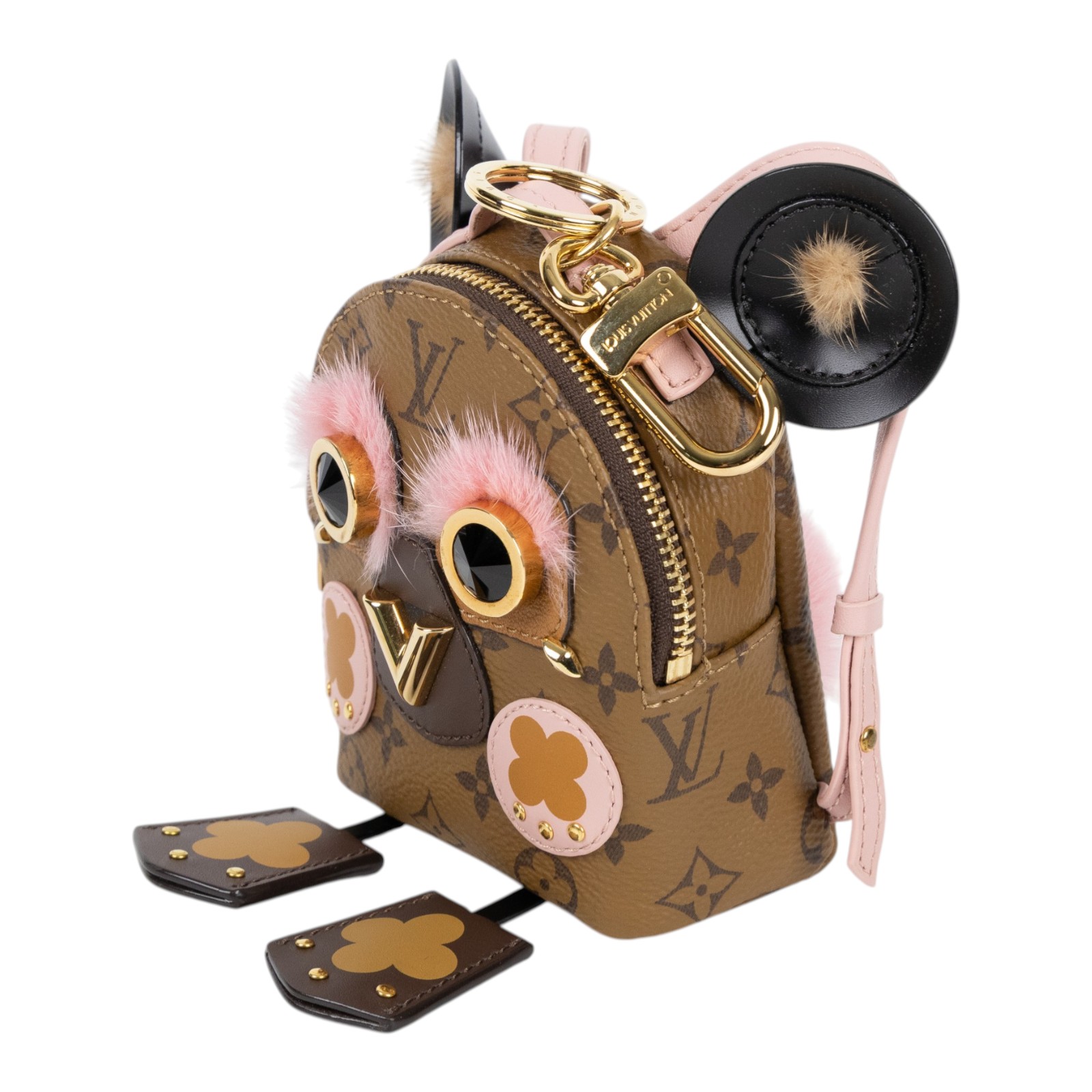 路易威登 LOUIS VUITTON Bijou Sac 吊飾 包掛 M69552 Bijou Sac後背木偶吊飾 防塵袋