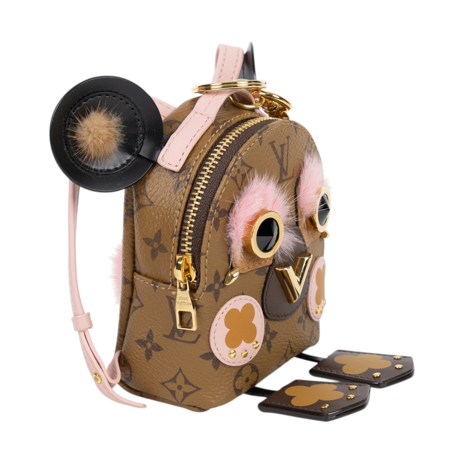 路易威登 LOUIS VUITTON Bijou Sac 吊飾 包掛 M69552 Bijou Sac後背木偶吊飾 防塵袋