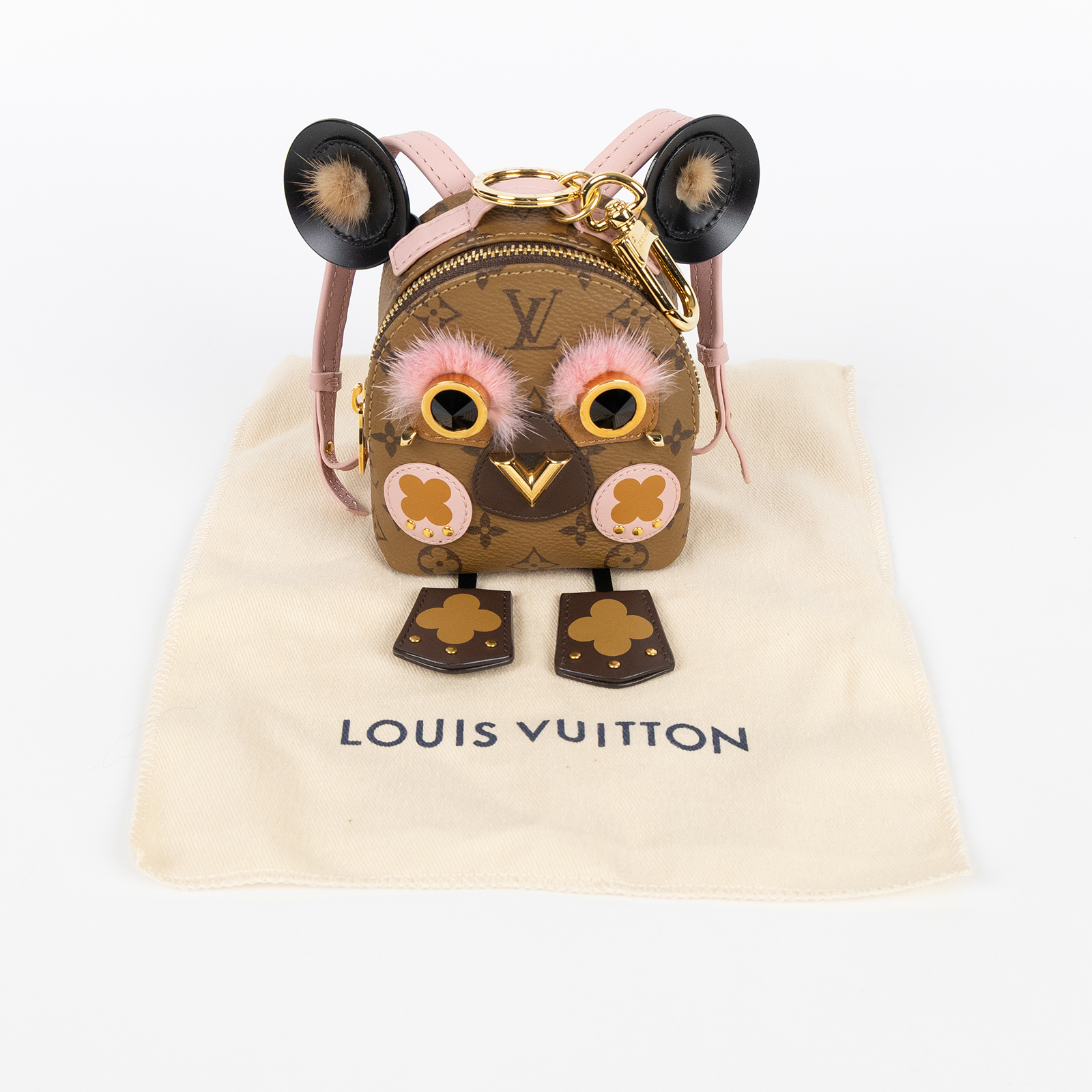 路易威登 LOUIS VUITTON Bijou Sac 吊飾 包掛 M69552 Bijou Sac後背木偶吊飾 防塵袋