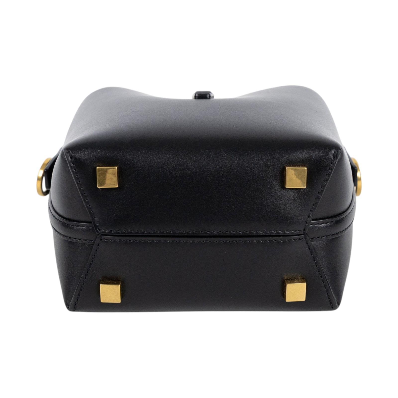 聖羅蘭 YSL SAINT LAURENT le 37 亮面皮革 迷你手袋 7658702R20W 黑Le 37 Mini 原廠盒子/防塵袋/背帶