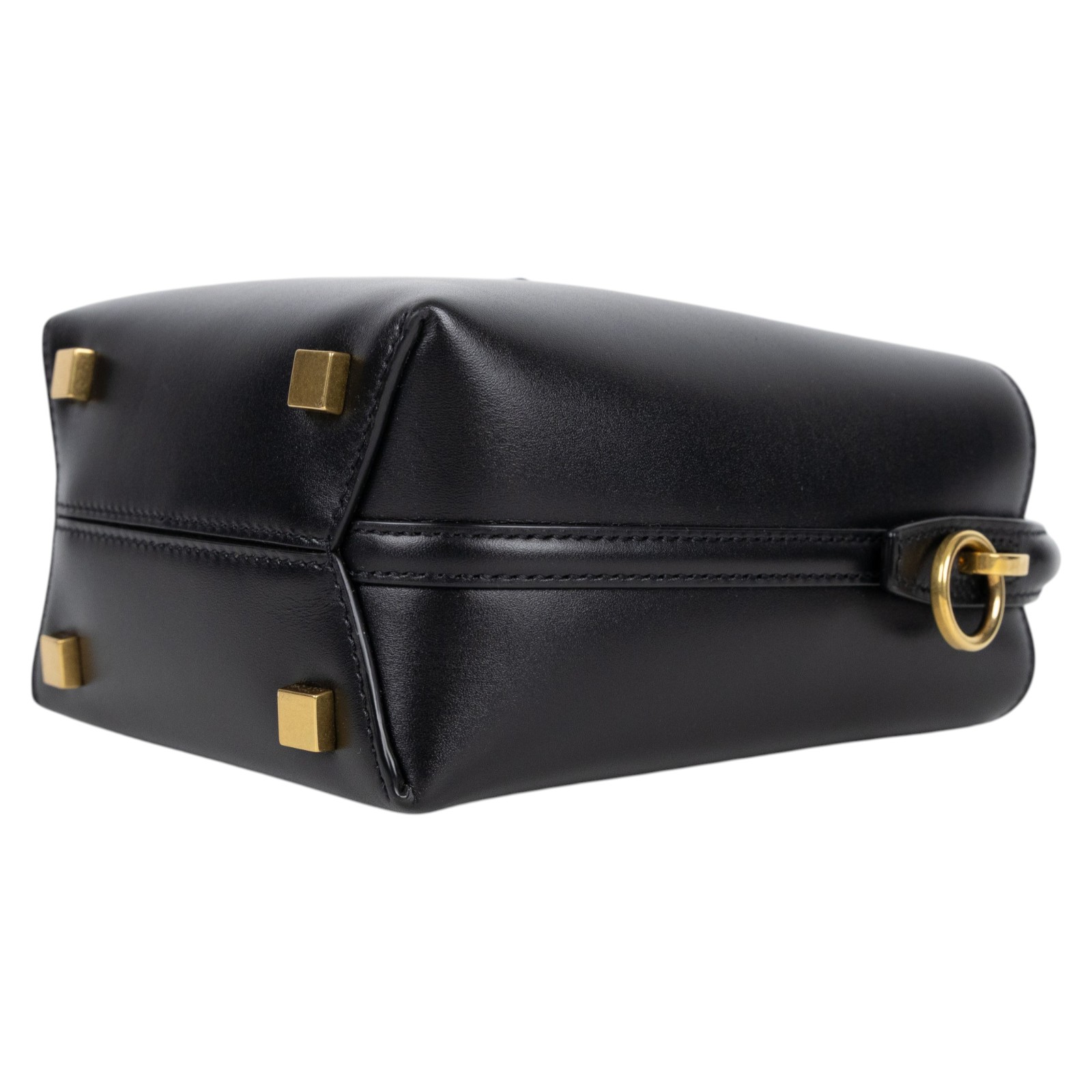 聖羅蘭 YSL SAINT LAURENT le 37 亮面皮革 迷你手袋 7658702R20W 黑Le 37 Mini 原廠盒子/防塵袋/背帶