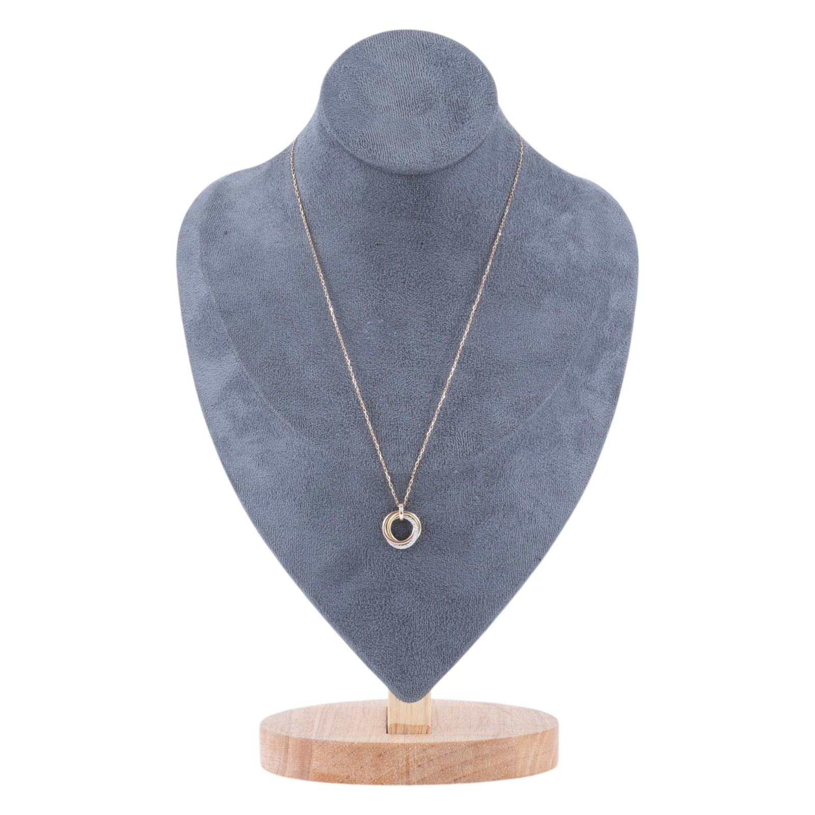 卡地亞 CARTIER Trinity 項鍊 B7224586 K18 TRINITY 頸鏈 帶鑽 原廠盒子2/保書/購買證明