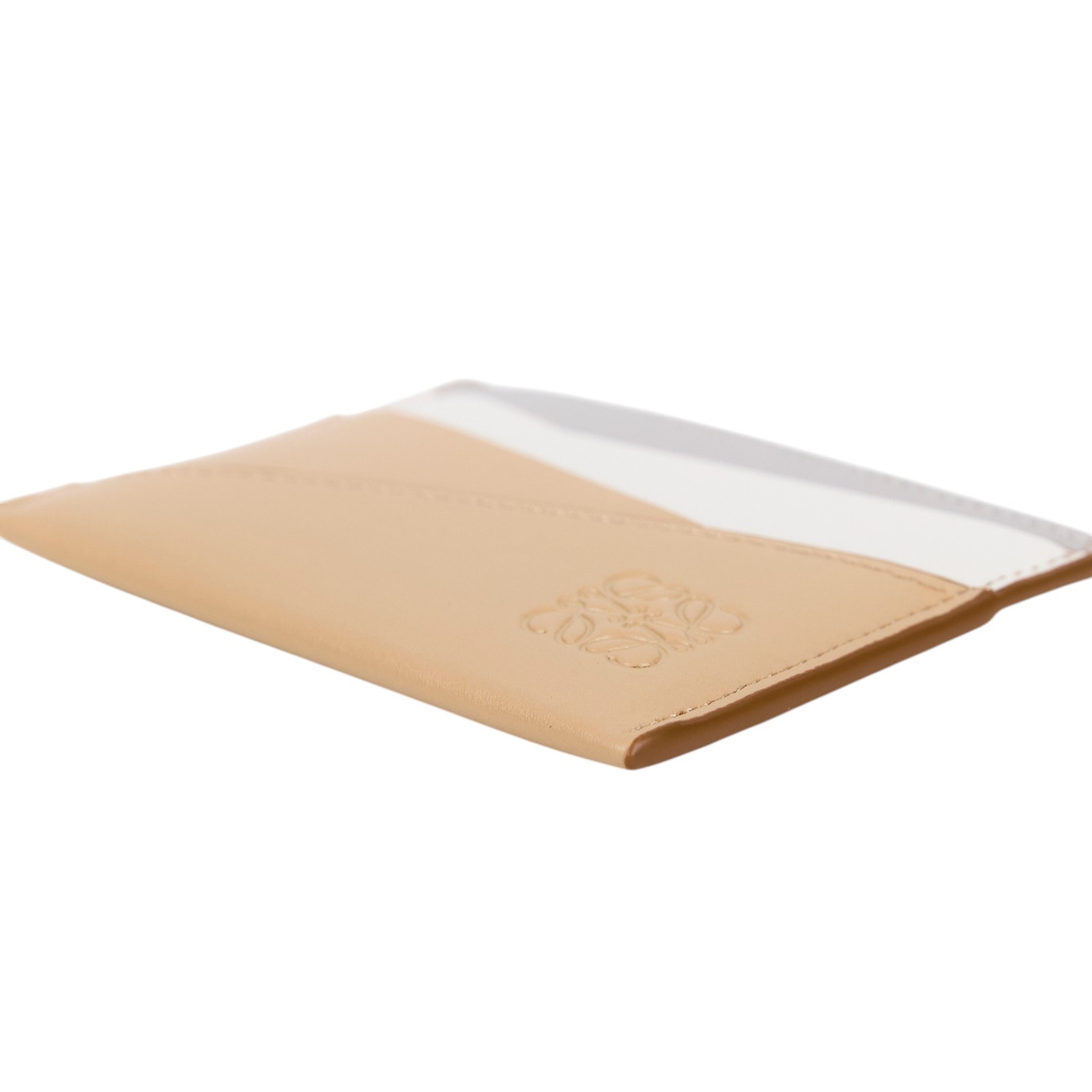 羅意威 LOEWE Puzzle 卡夾 C510Q77X06 杏白灰卡夾 原廠盒子/防塵袋