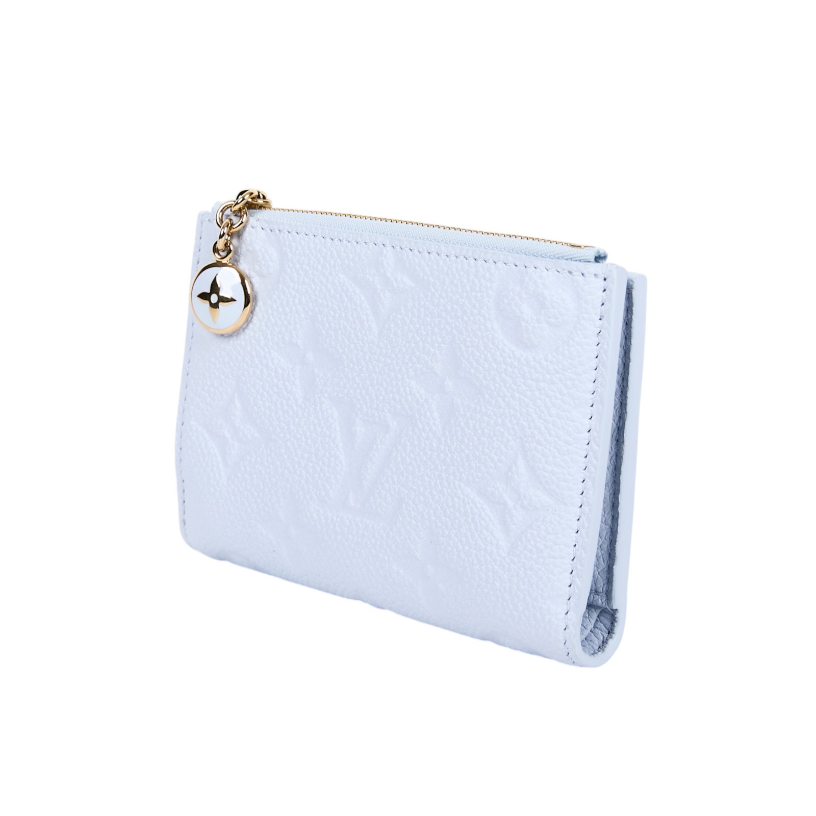 路易威登 LOUIS VUITTON Lisa 錢包 零錢包 M14654 晶片款 水藍Lisa 錢包 原廠盒子/防塵袋