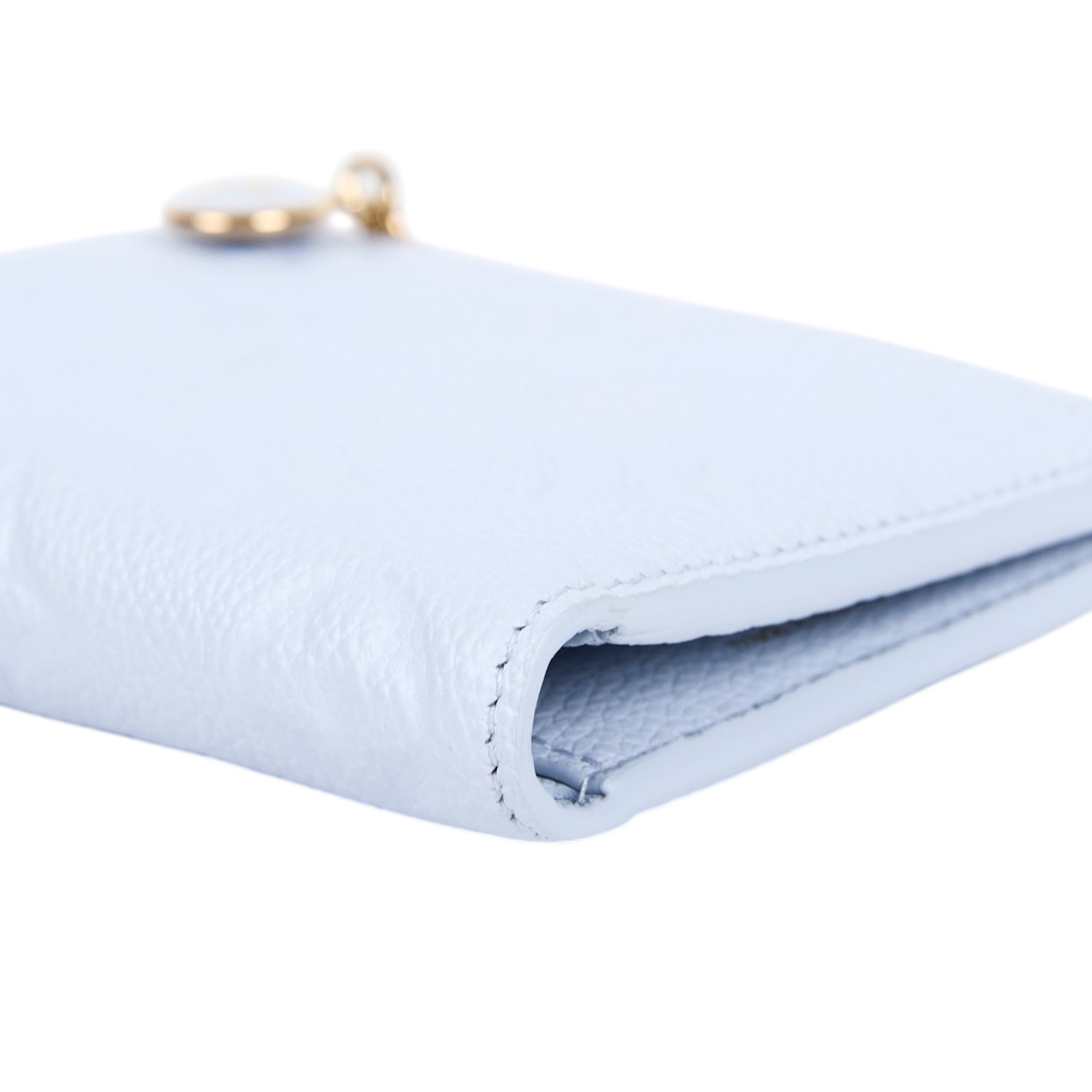 路易威登 LOUIS VUITTON Lisa 錢包 零錢包 M14654 晶片款 水藍Lisa 錢包 原廠盒子/防塵袋